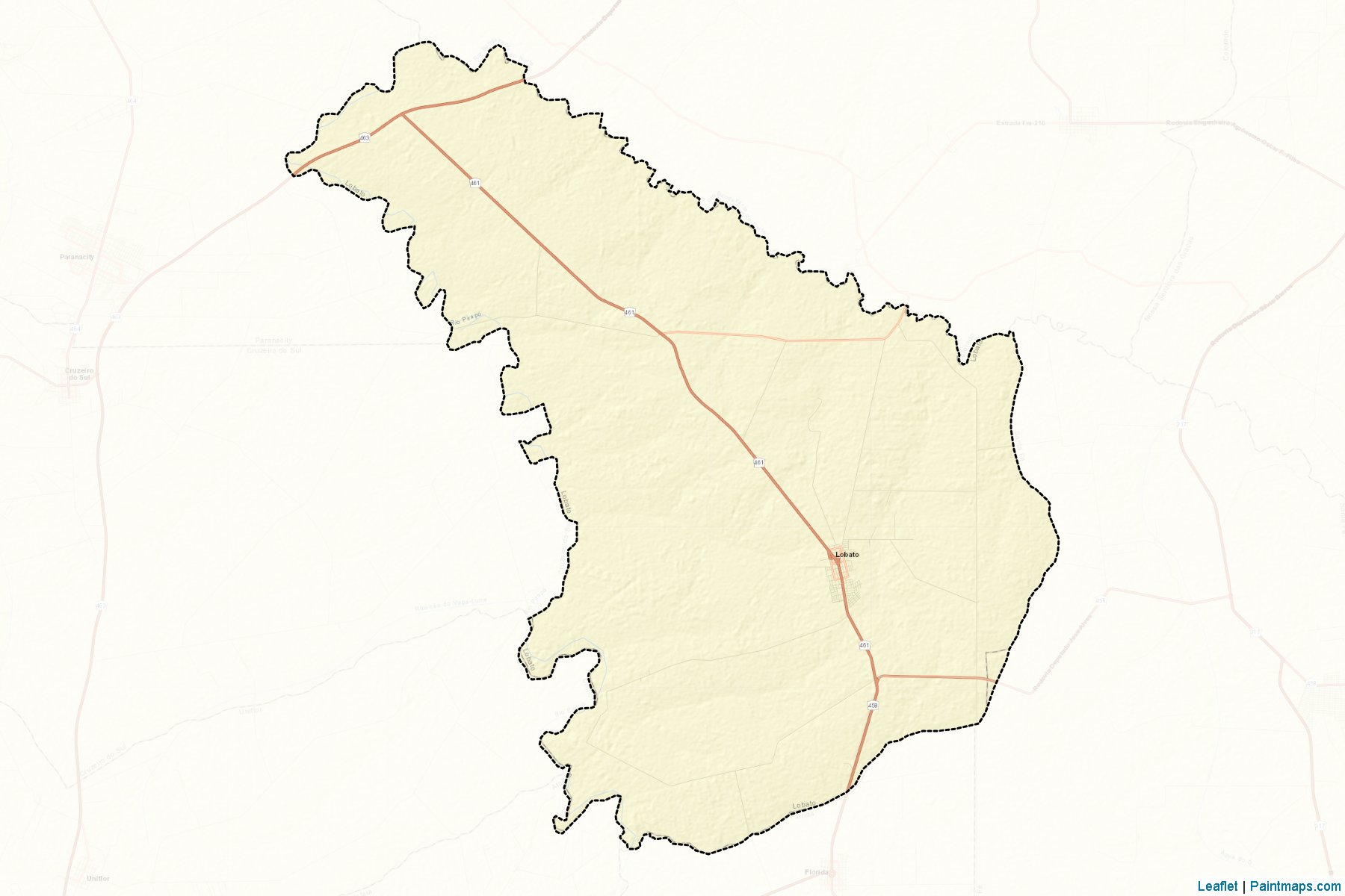 Lobato (Parana) Map Cropping Samples-2