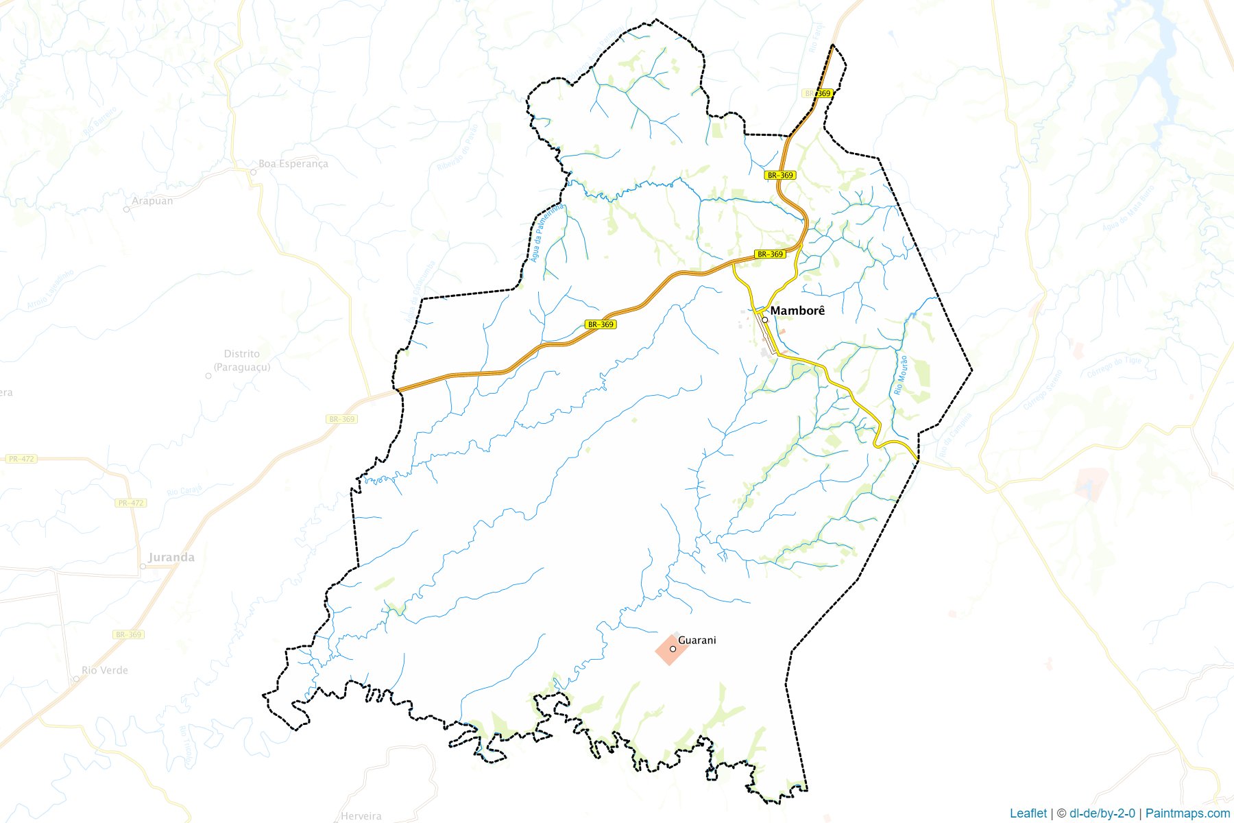 Mambore (Parana) Map Cropping Samples-1