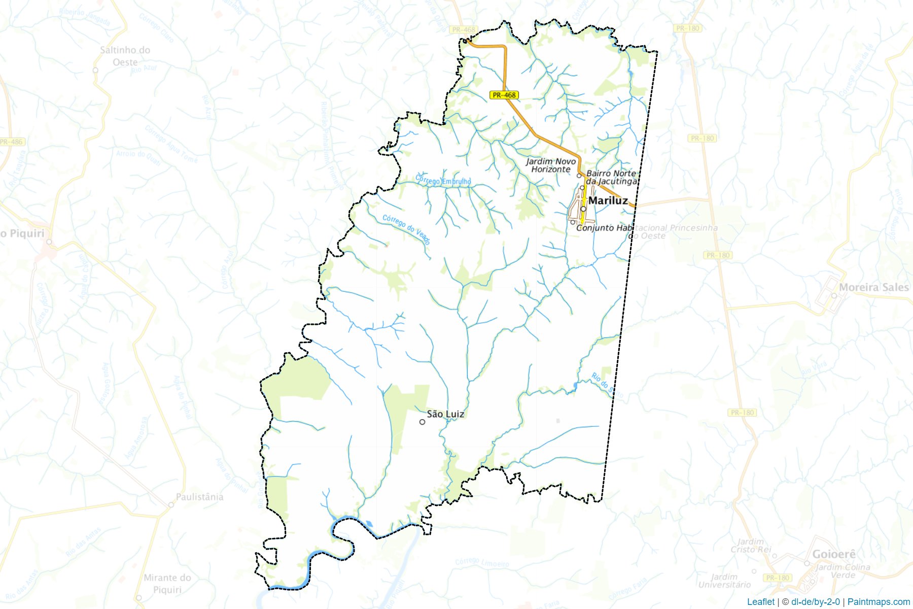 Mariluz (Parana) Map Cropping Samples-1