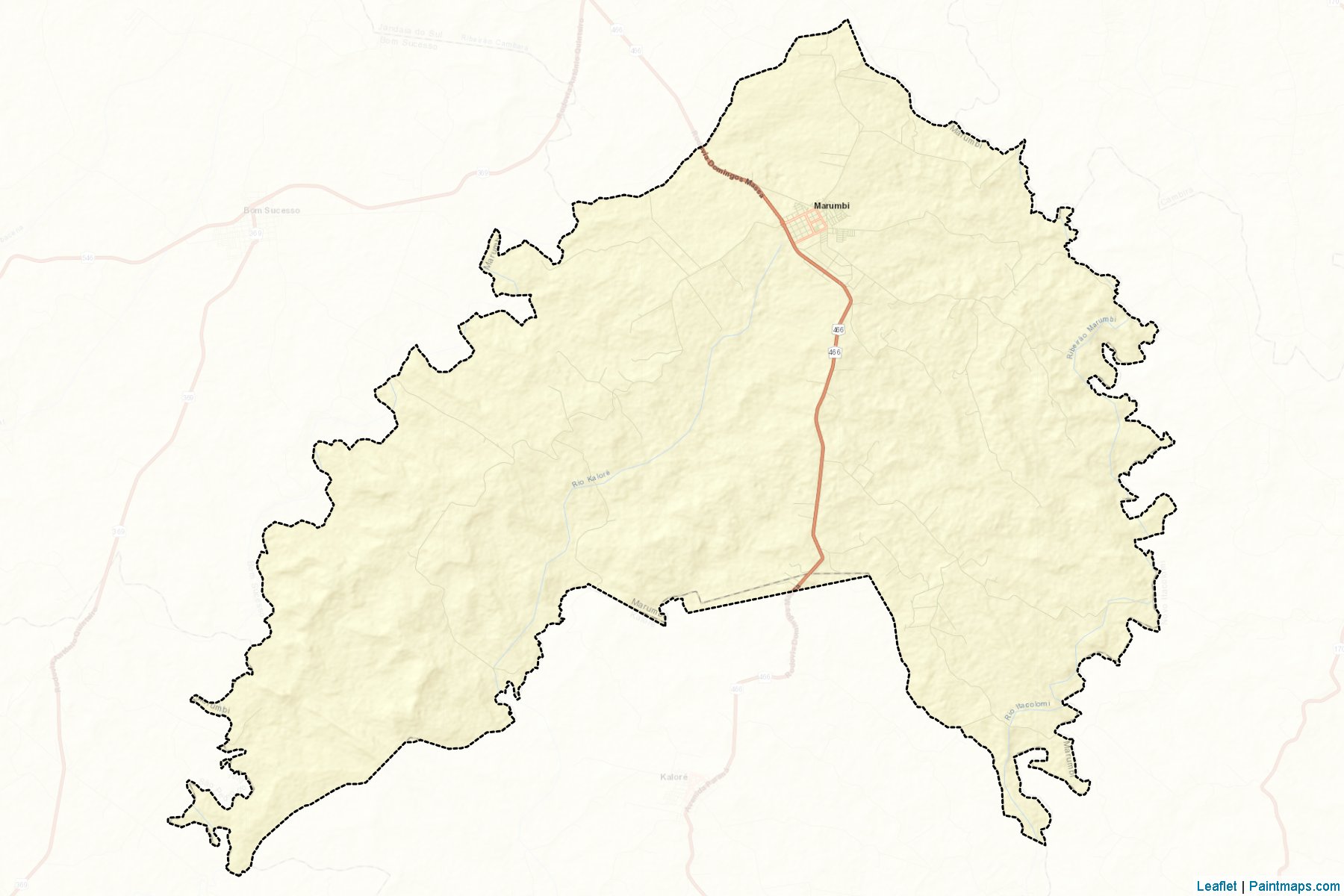 Marumbi (Parana) Map Cropping Samples-2