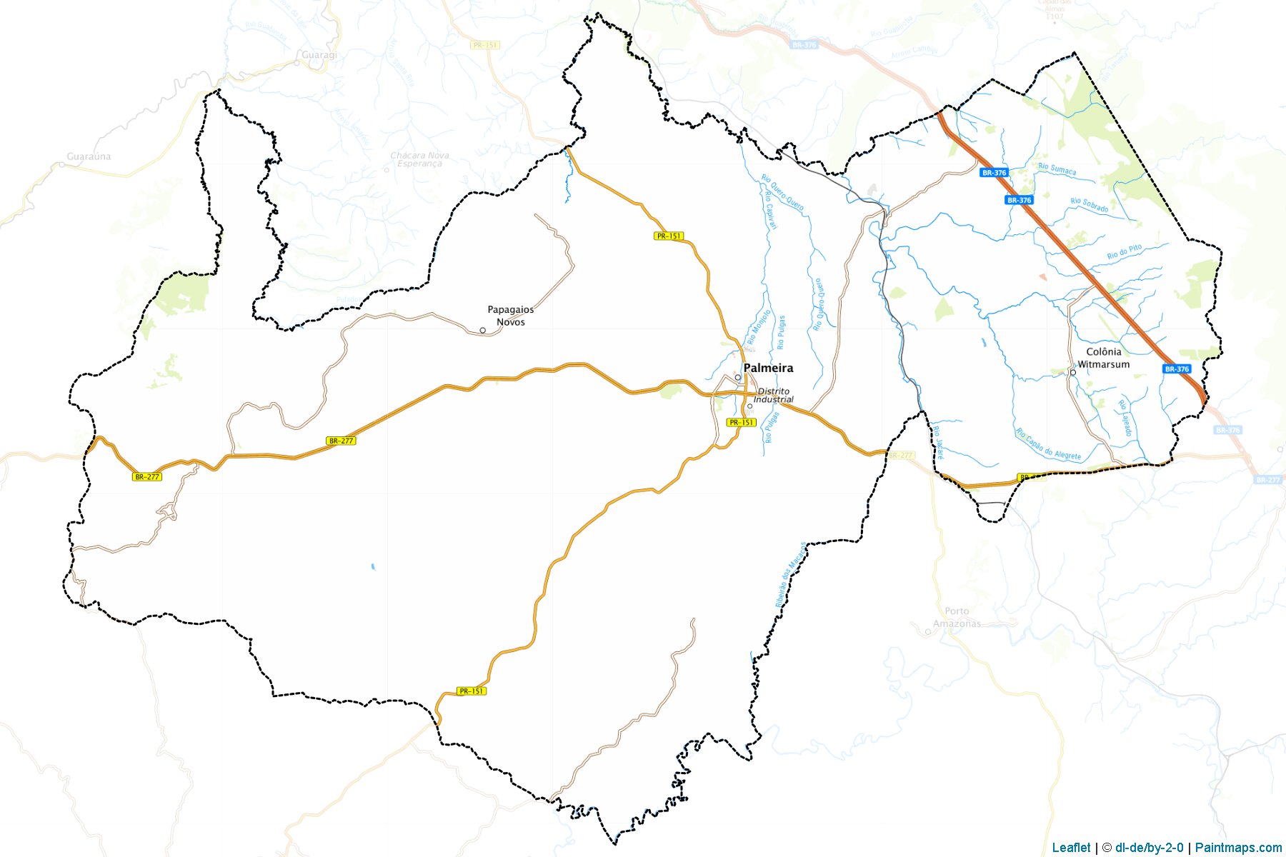 Palmeira (Parana) Map Cropping Samples-1