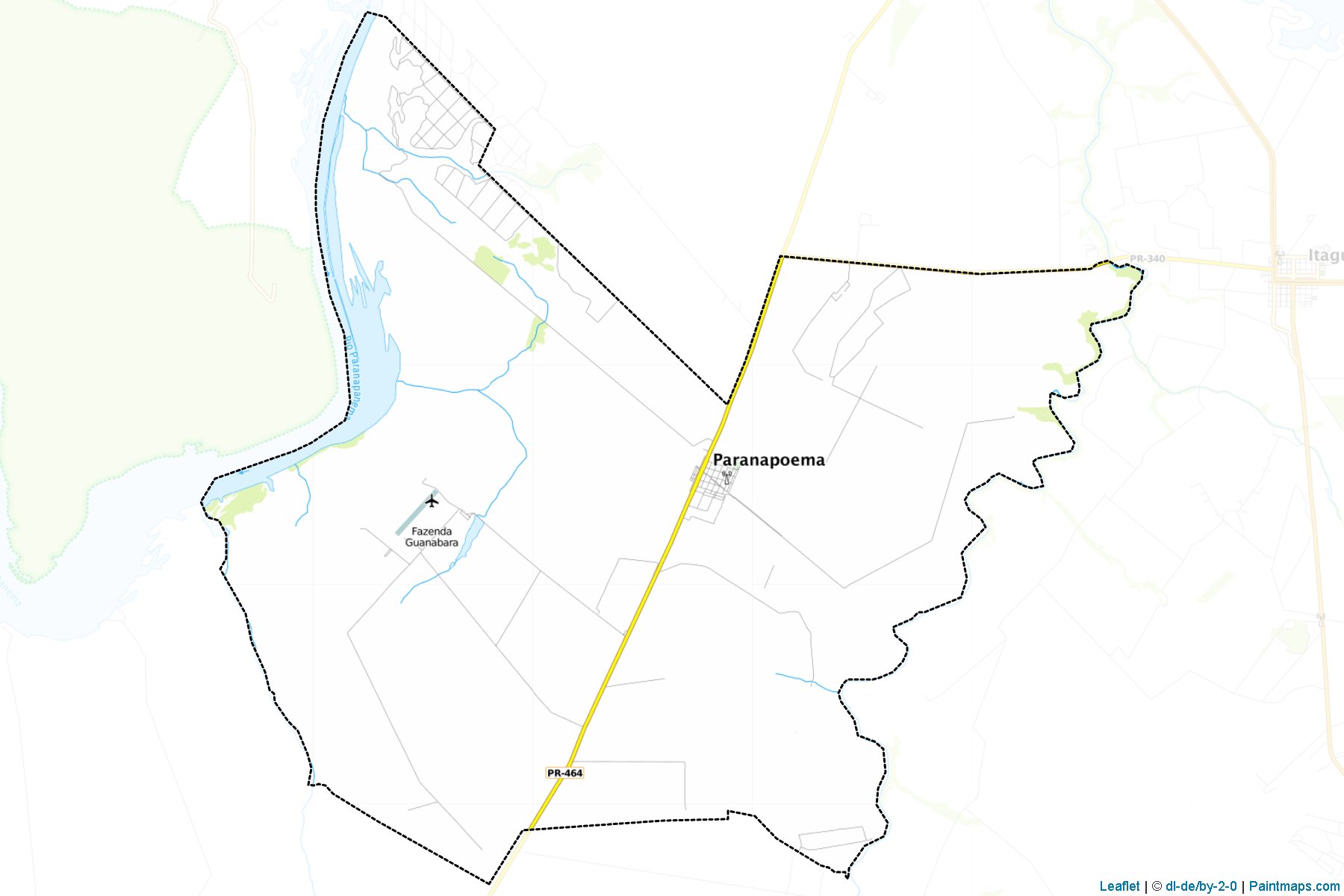 Paranapoema (Parana) Map Cropping Samples-1