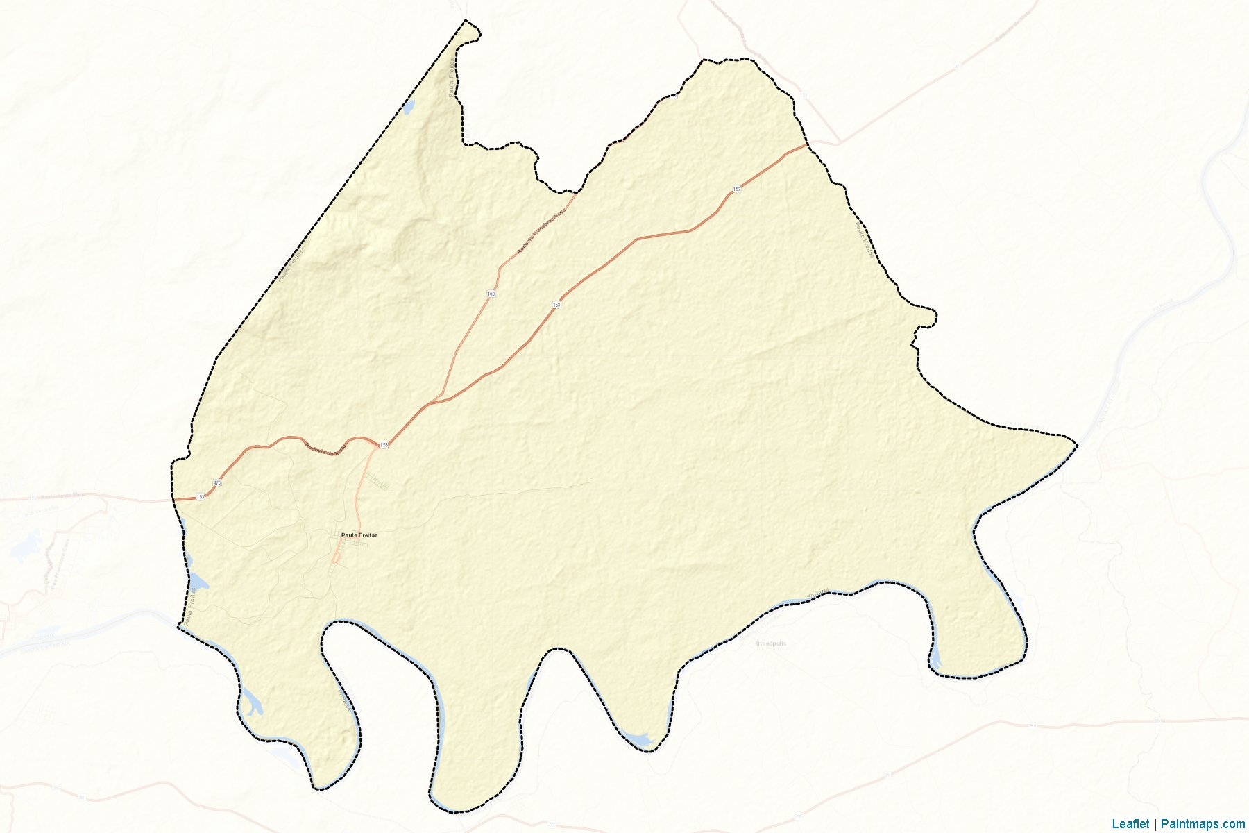 Paula Freitas (Parana) Map Cropping Samples-2