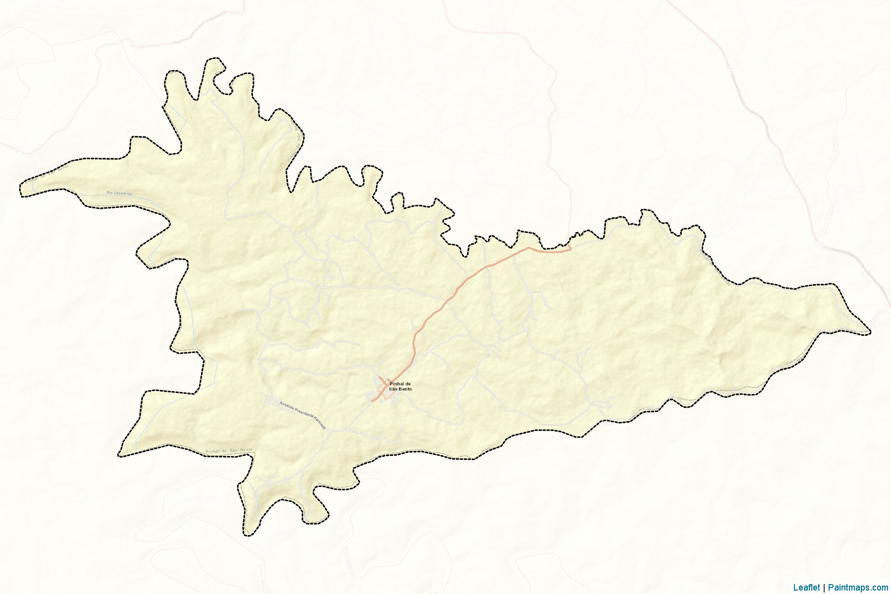 Pinhal de Sao Bento (Parana) Map Cropping Samples-2