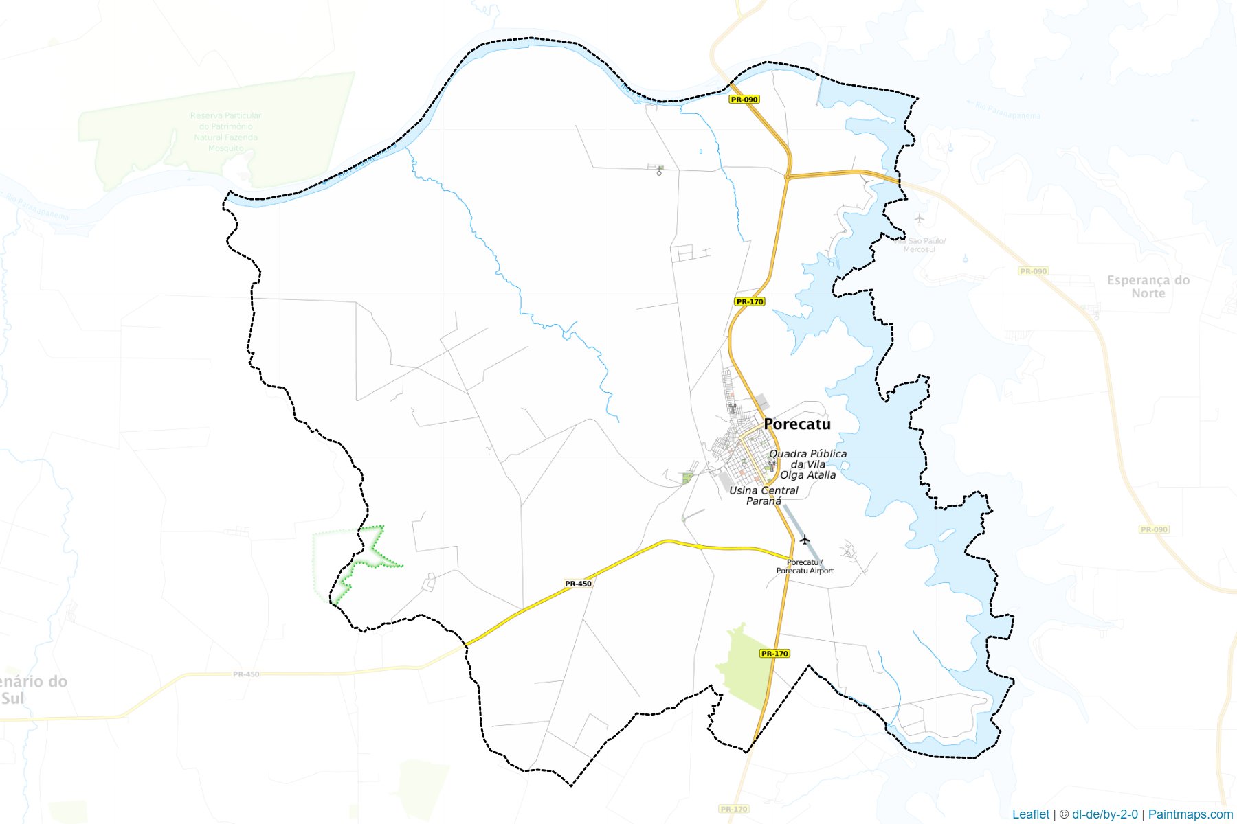 Porecatu (Parana) Map Cropping Samples-1