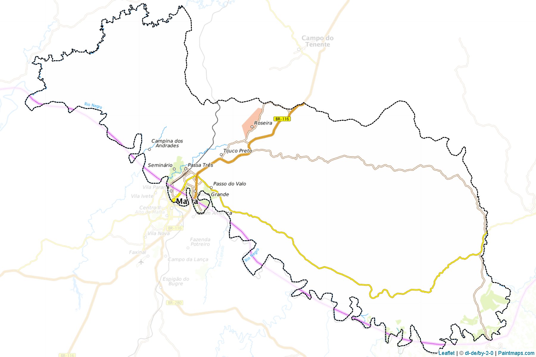 Muestras de recorte de mapas Rio Negro (Parana)-1