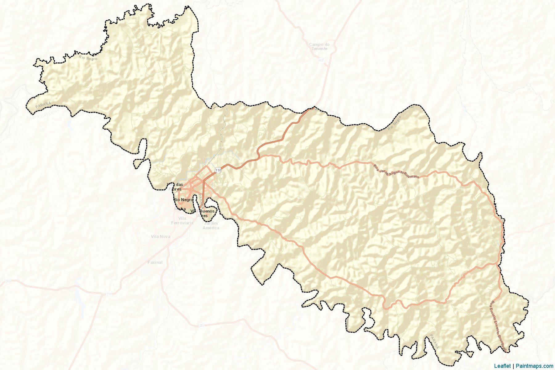 Muestras de recorte de mapas Rio Negro (Parana)-2