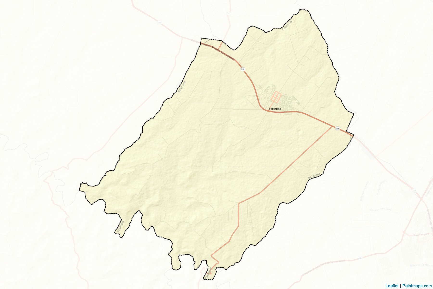 Sabaudia (Parana) Map Cropping Samples-2