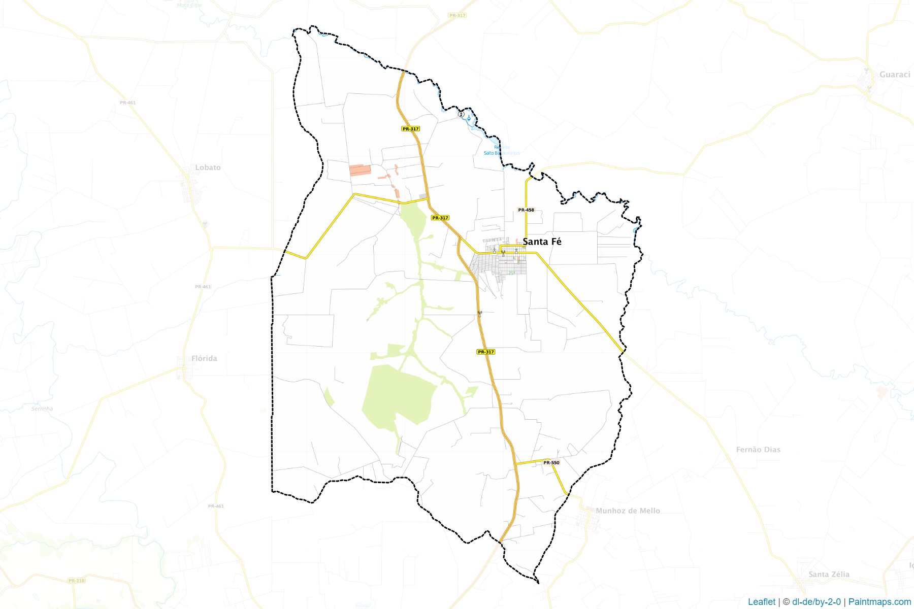 Santa Fe (Parana) Map Cropping Samples-1