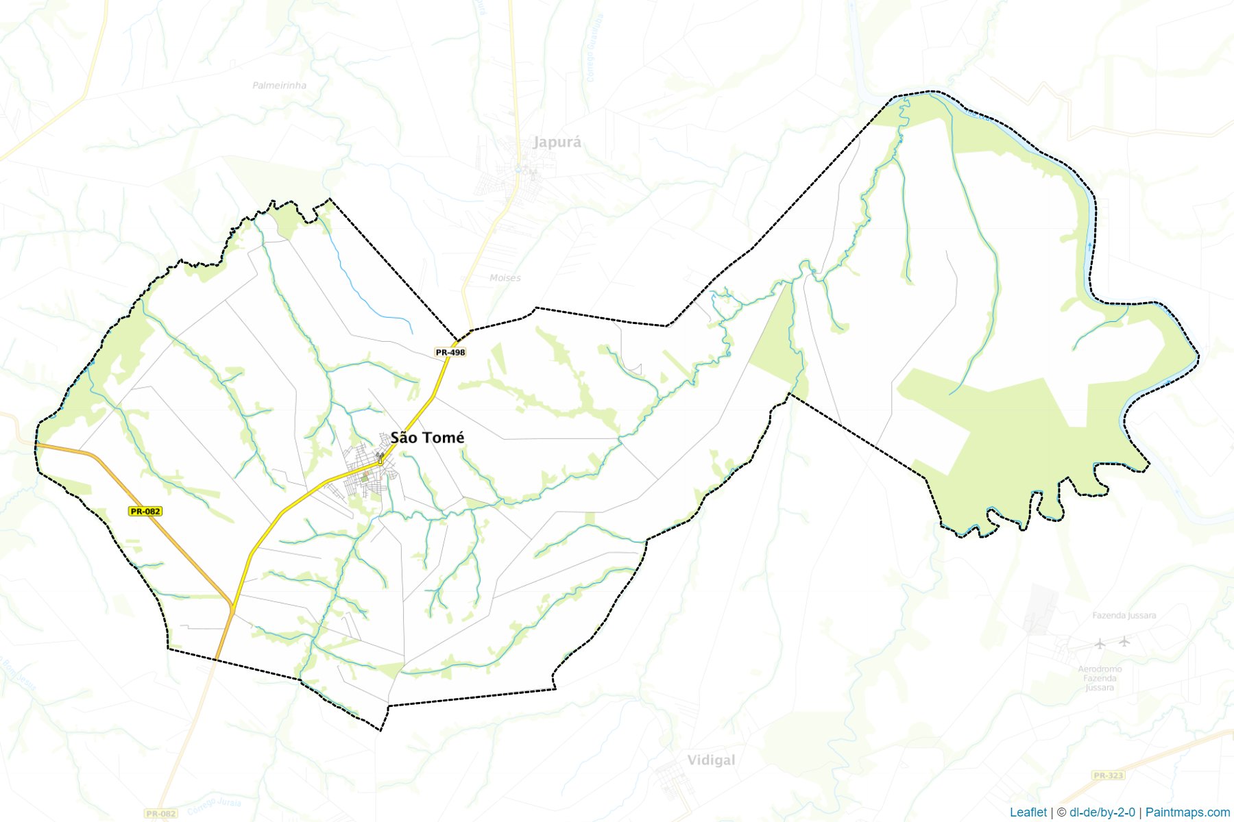 Sao Tome (Parana) Map Cropping Samples-1