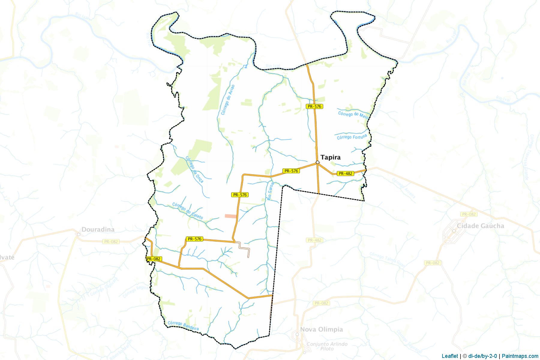 Tapira (Parana) Map Cropping Samples-1