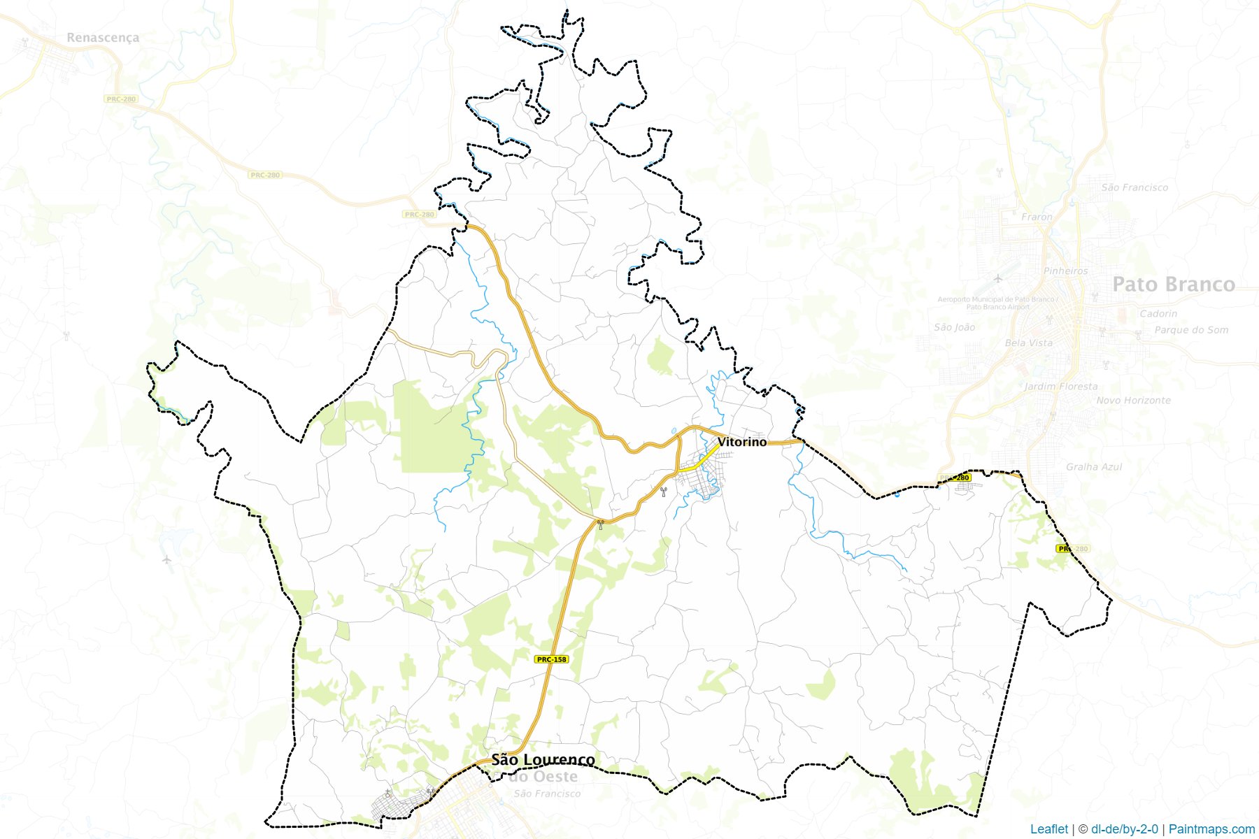 Vitorino (Parana) Map Cropping Samples-1