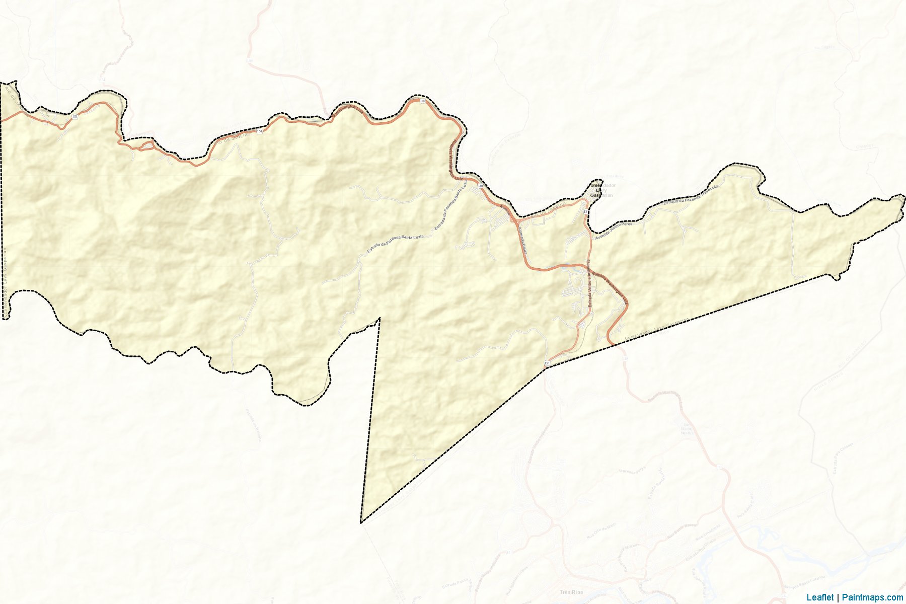 Comendador Levy Gasparian (Rio De Janeiro) Map Cropping Samples-2