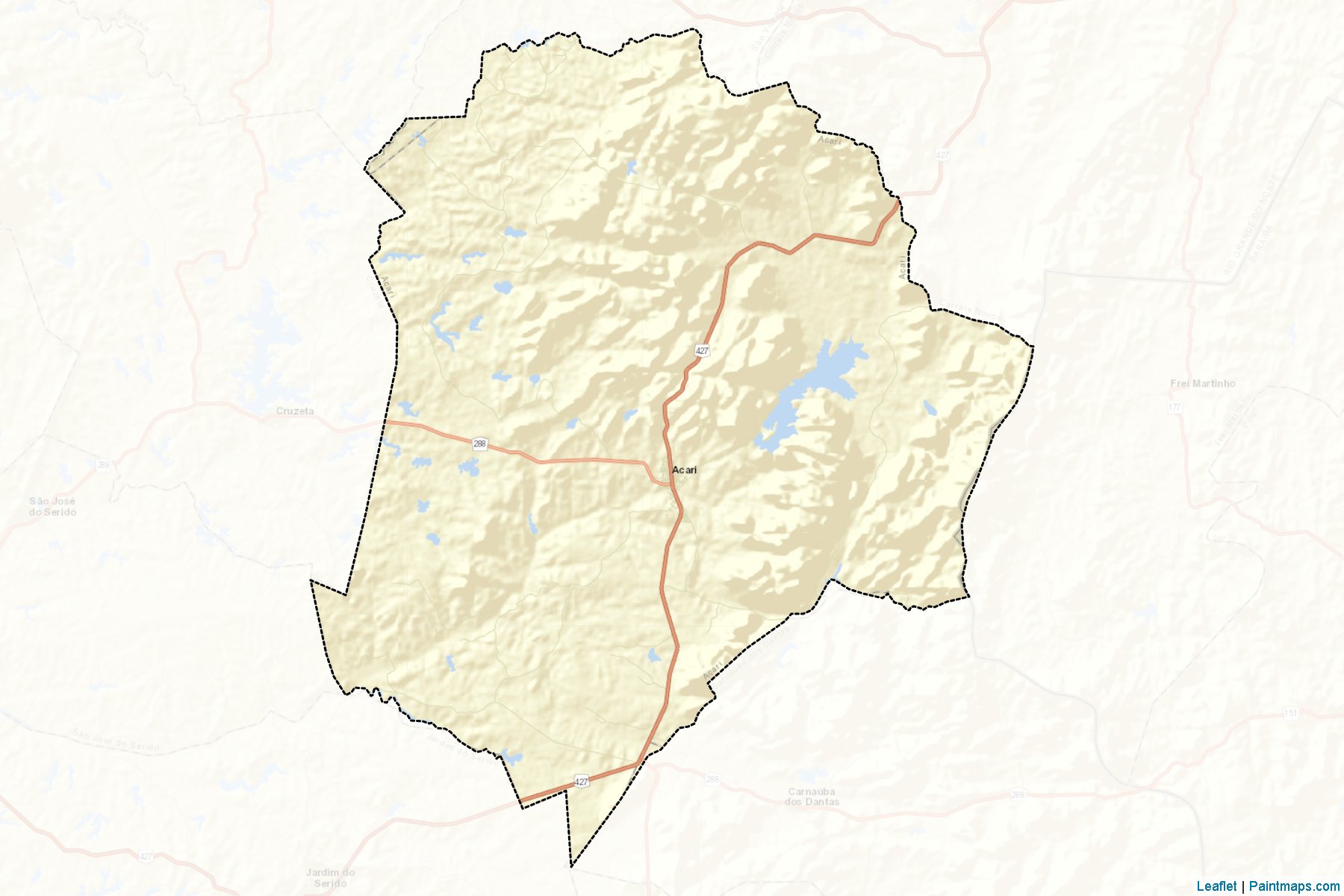 Acari (Rio Grande Do Norte) Map Cropping Samples-2