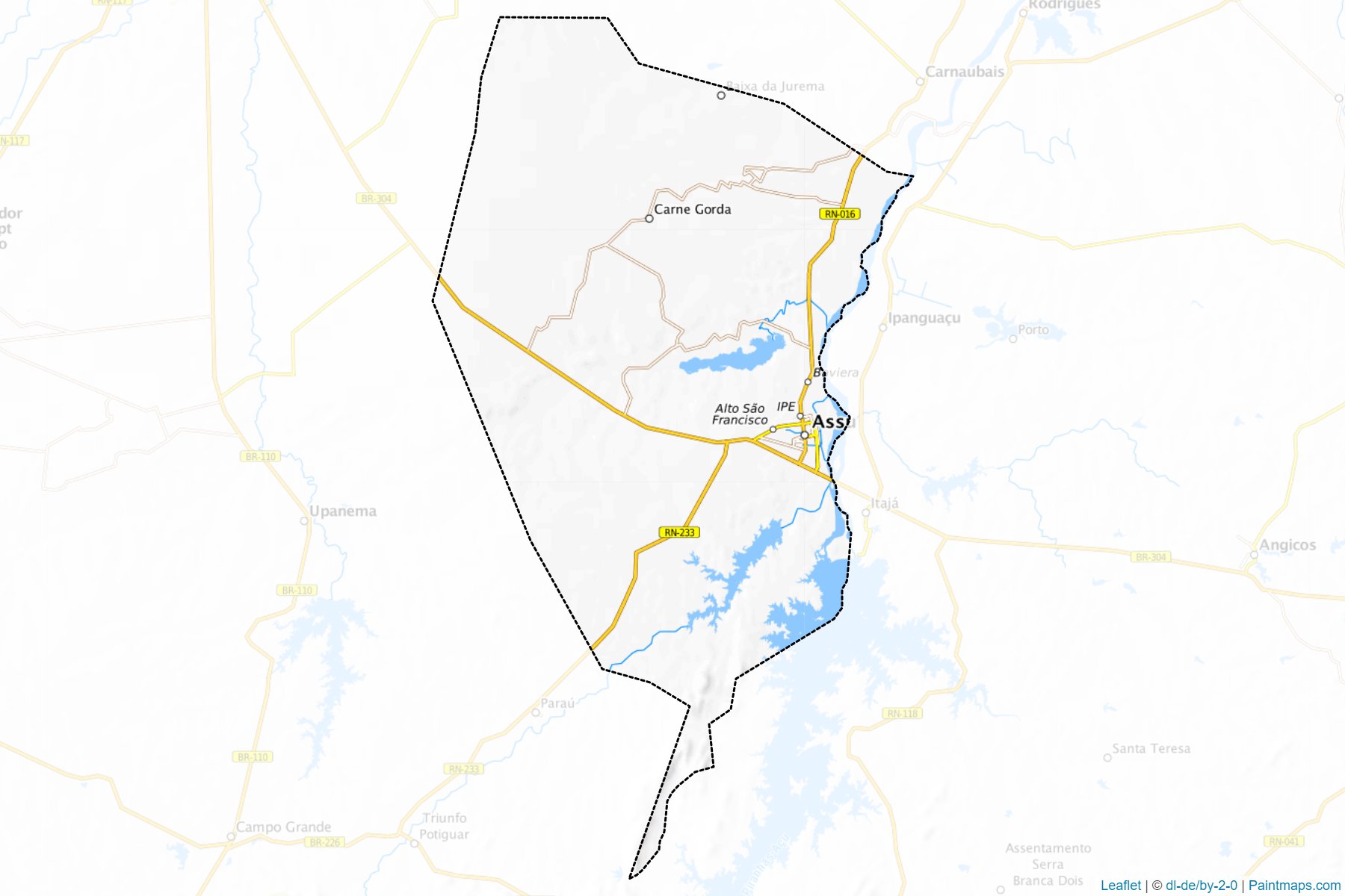 Acu (Rio Grande Do Norte) Map Cropping Samples-1