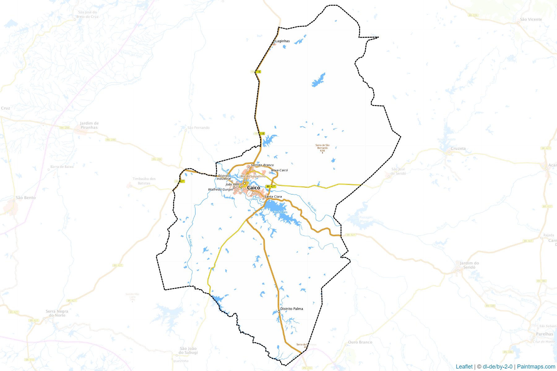 Caico (Rio Grande Do Norte) Map Cropping Samples-1