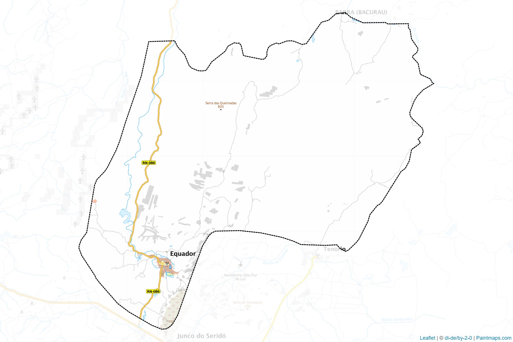 Equador (Rio Grande Do Norte) Map Cropping Samples-1