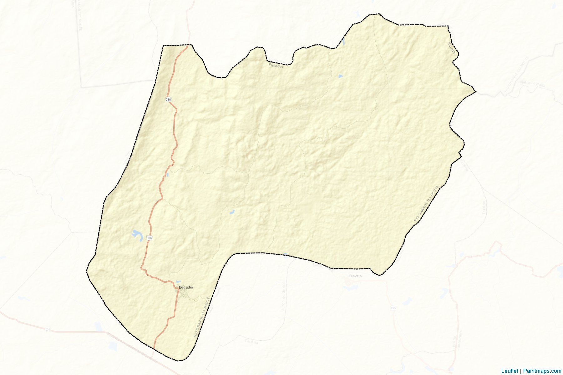 Equador (Rio Grande Do Norte) Map Cropping Samples-2