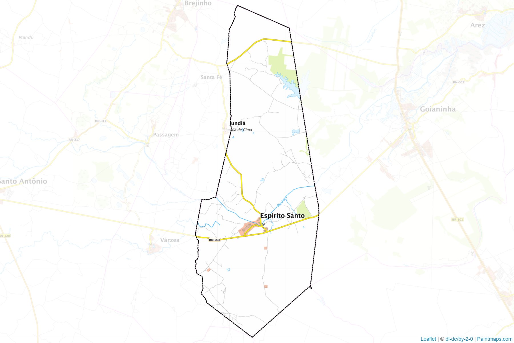 Espirito Santo (Rio Grande Do Norte) Map Cropping Samples-1