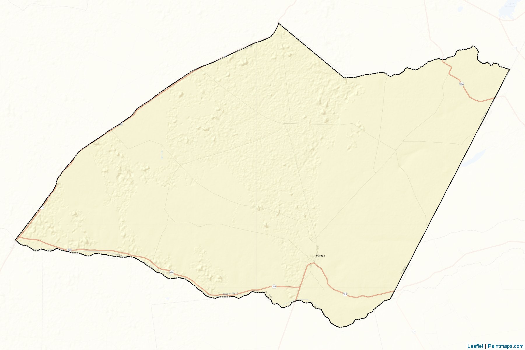 Pureza (Rio Grande Do Norte) Map Cropping Samples-2