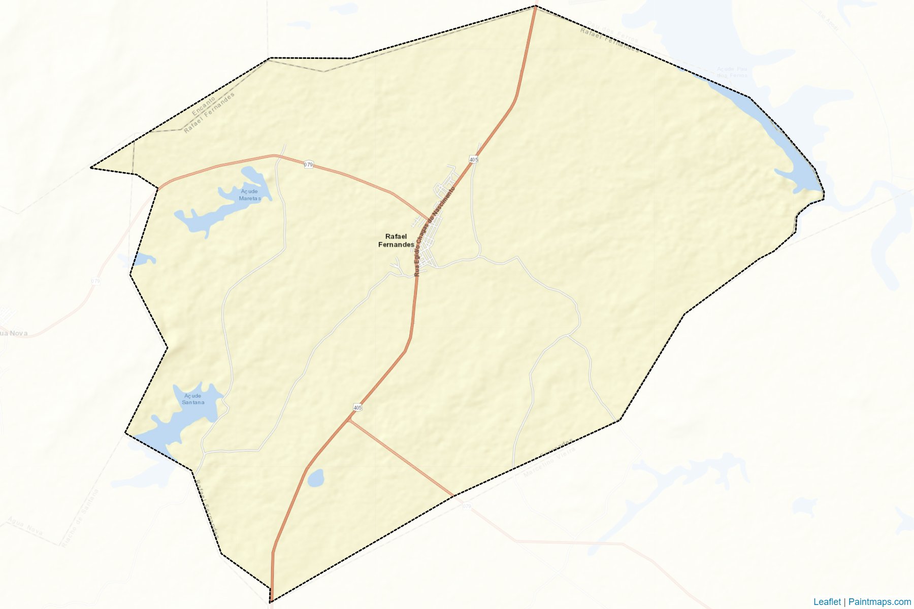 Muestras de recorte de mapas Rafael Fernandes (Rio Grande Do Norte)-2