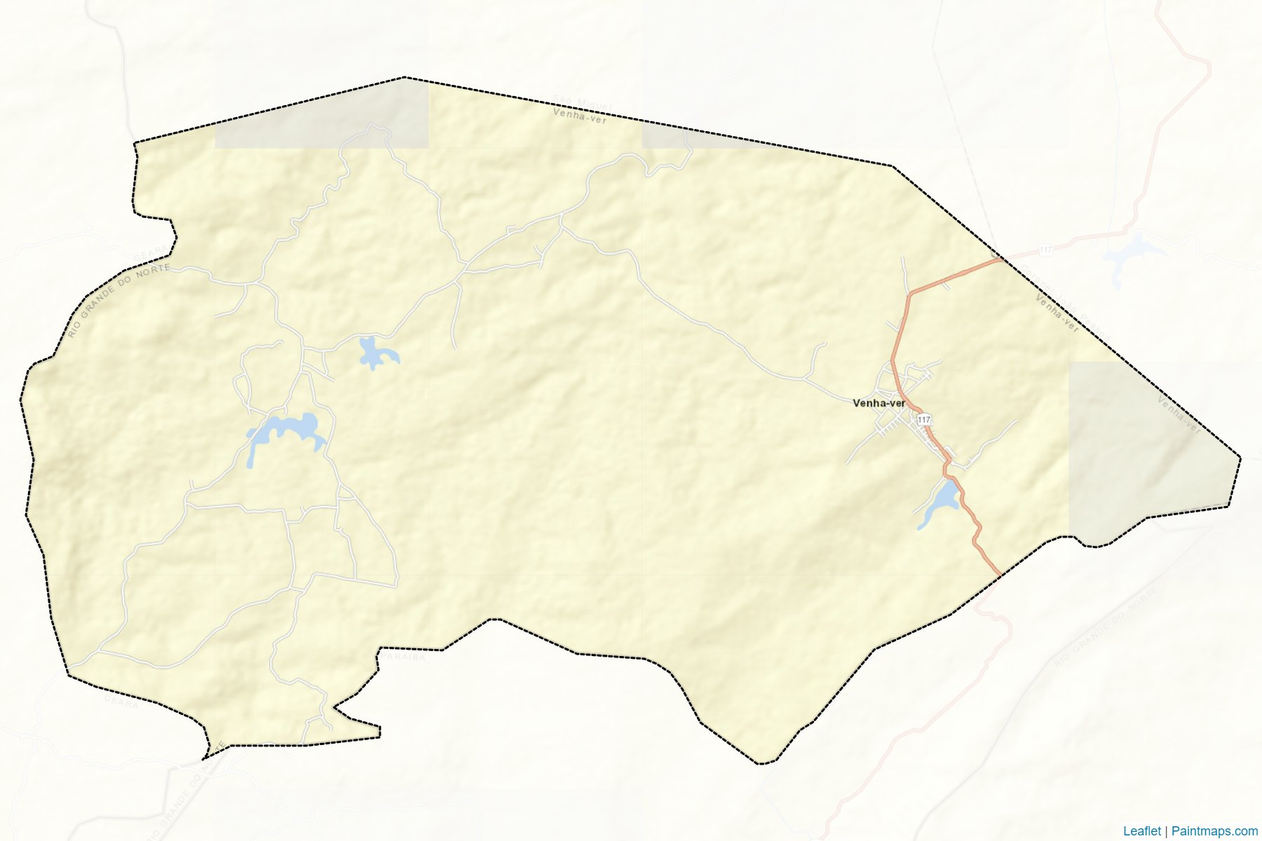 Venha-Ver (Rio Grande Do Norte) Map Cropping Samples-2