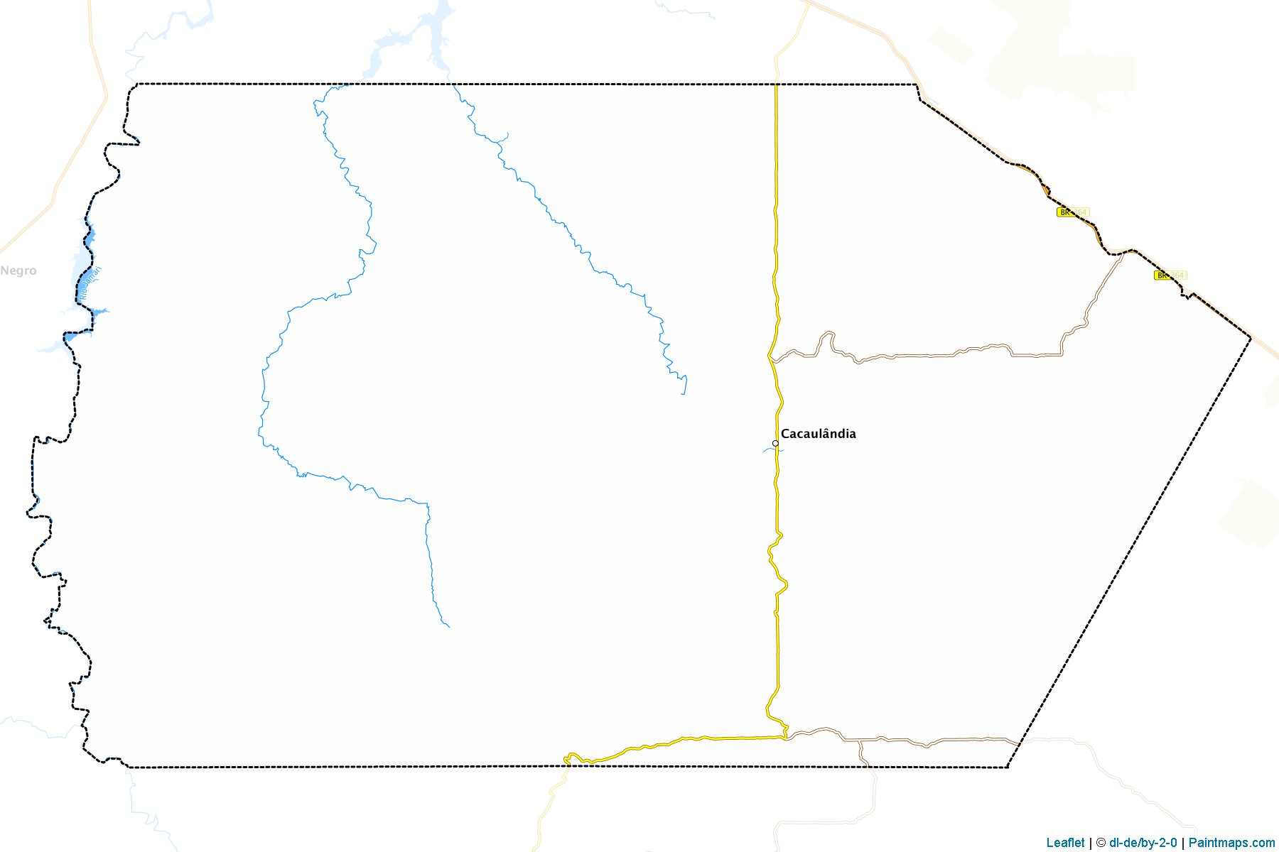 Cacaulandia (Rondonia) Map Cropping Samples-1