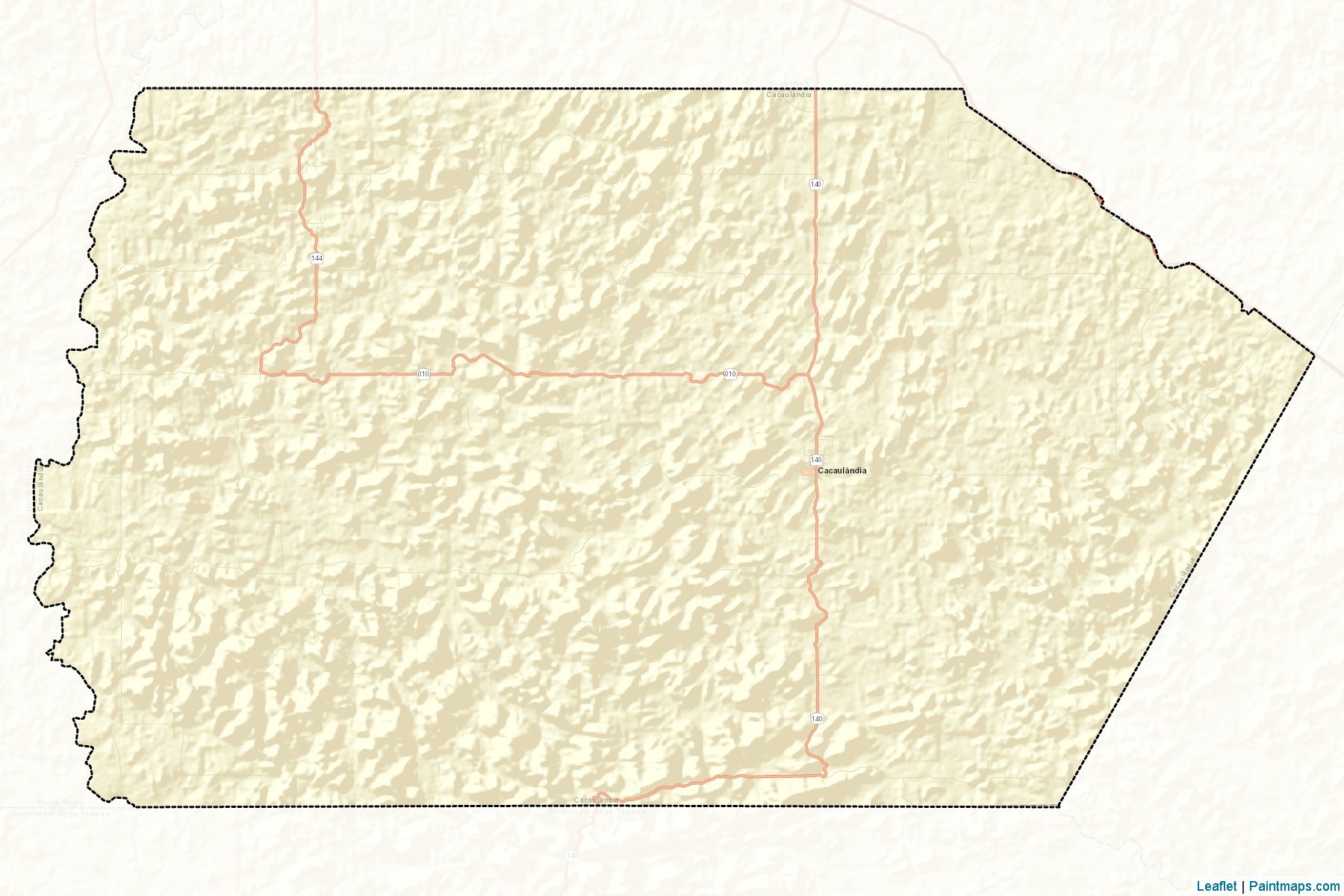 Cacaulandia (Rondonia) Map Cropping Samples-2