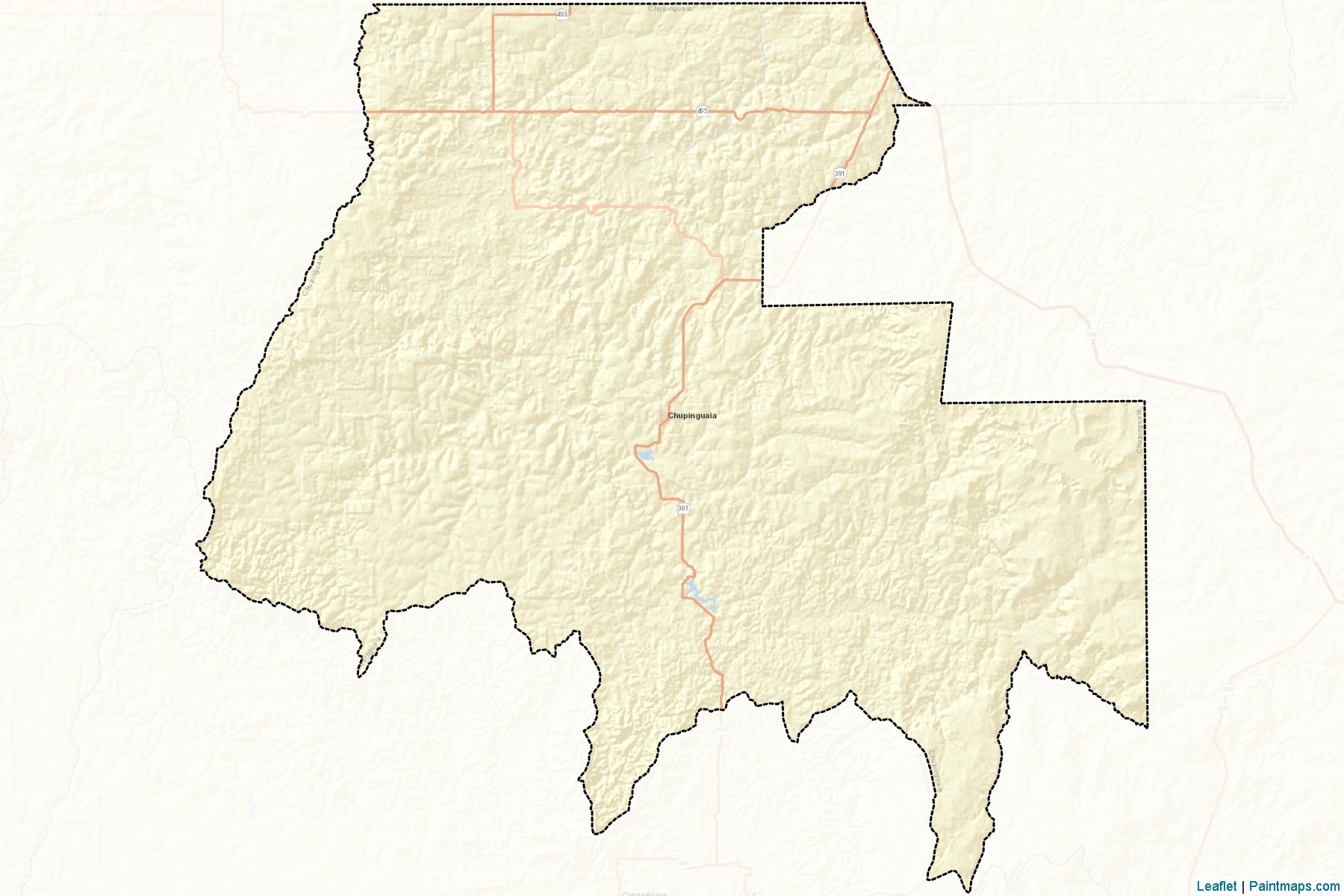 Muestras de recorte de mapas Chupinguaia (Rondonia)-2