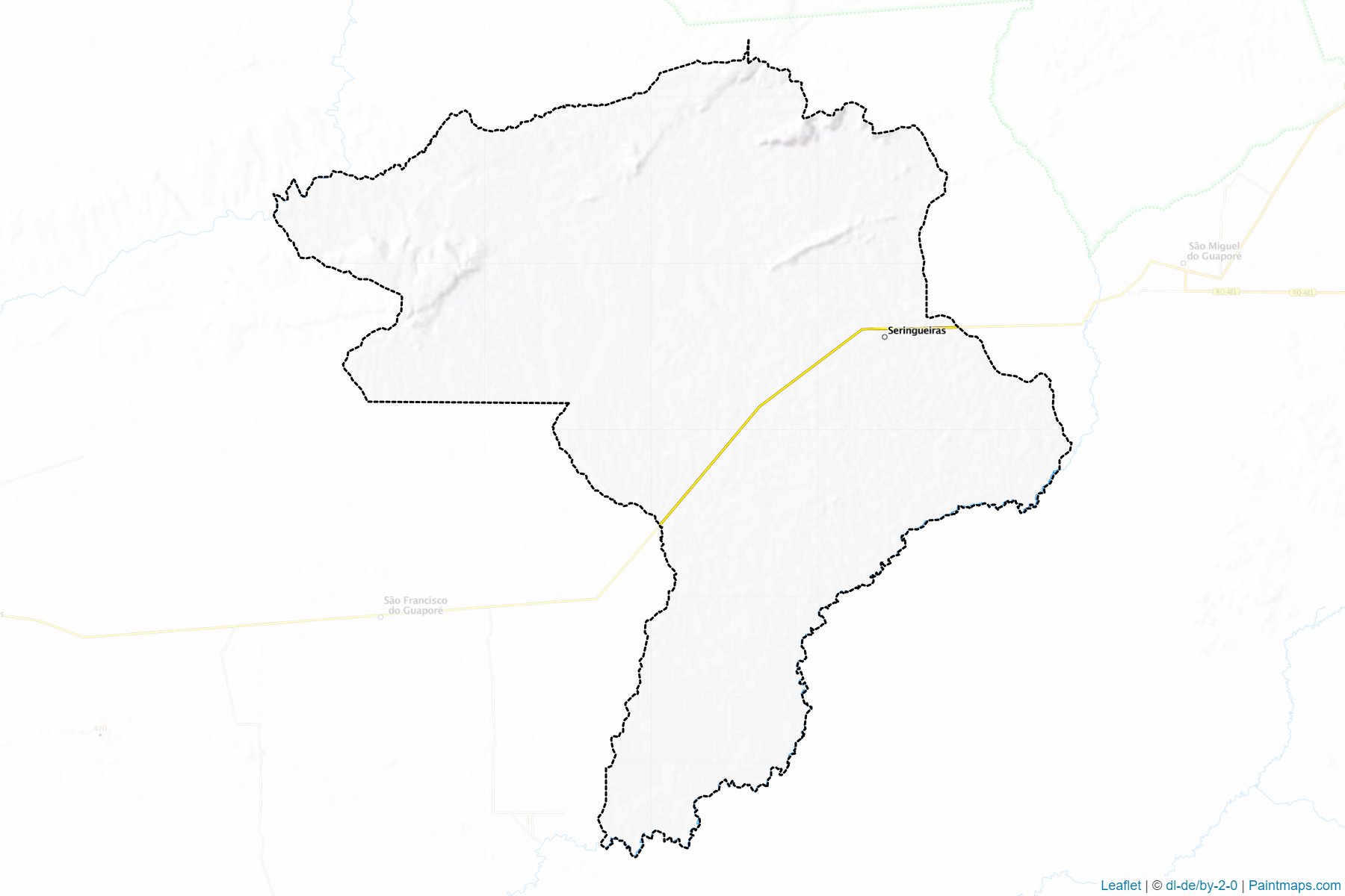 Muestras de recorte de mapas Seringueiras (Rondonia)-1