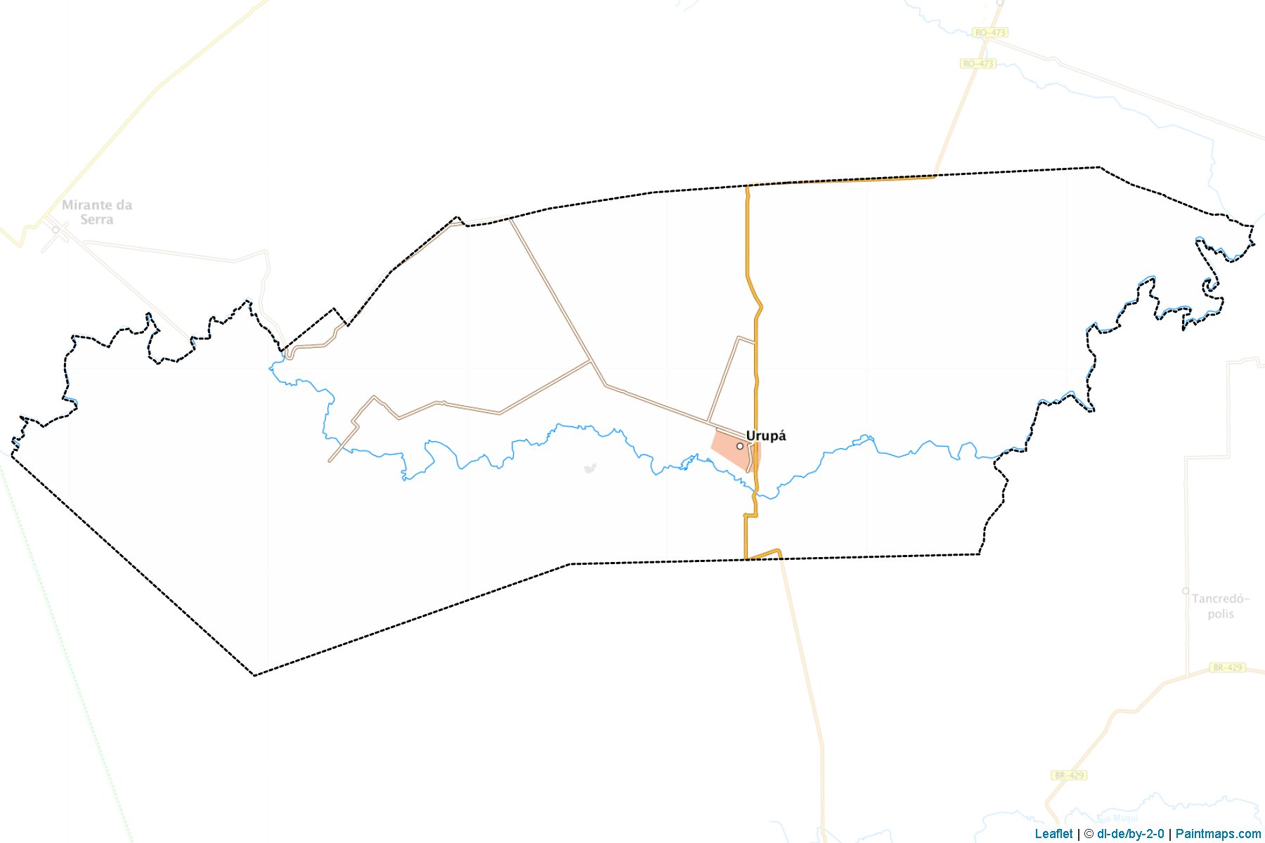 Muestras de recorte de mapas Urupa (Rondonia)-1