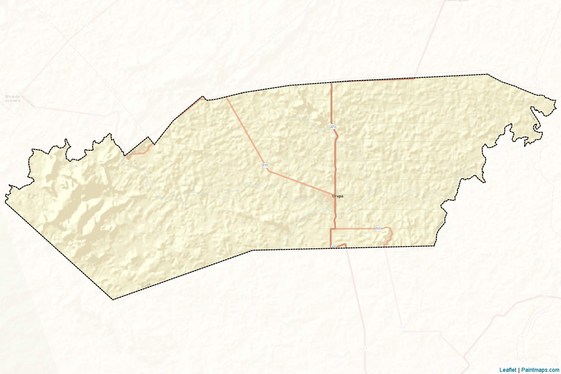 Muestras de recorte de mapas Urupa (Rondonia)-2