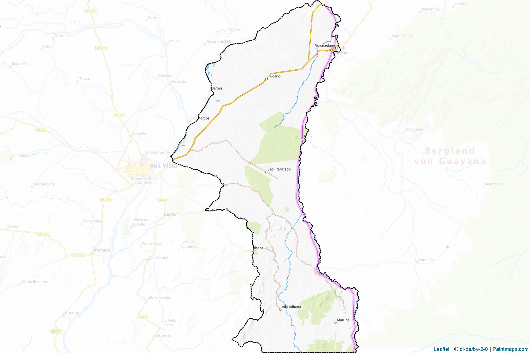 Bonfim (Roraima) Map Cropping Samples-1