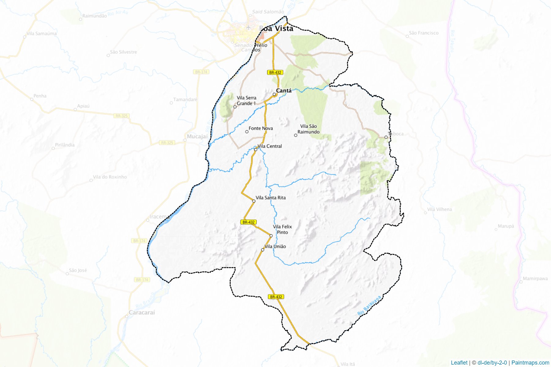 Canta (Roraima) Map Cropping Samples-1