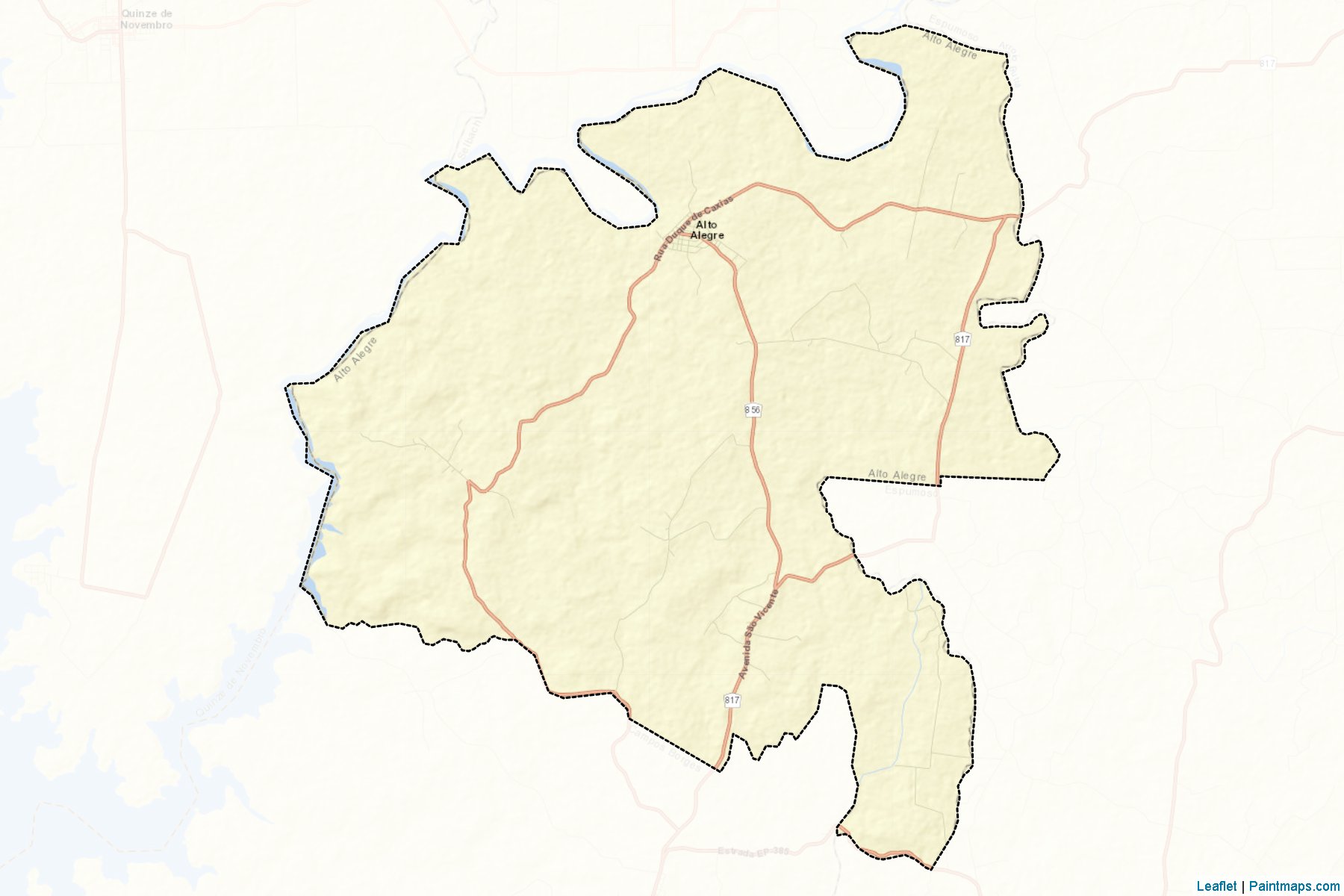 Alto Alegre (Rio Grande Do Sul) Map Cropping Samples-2