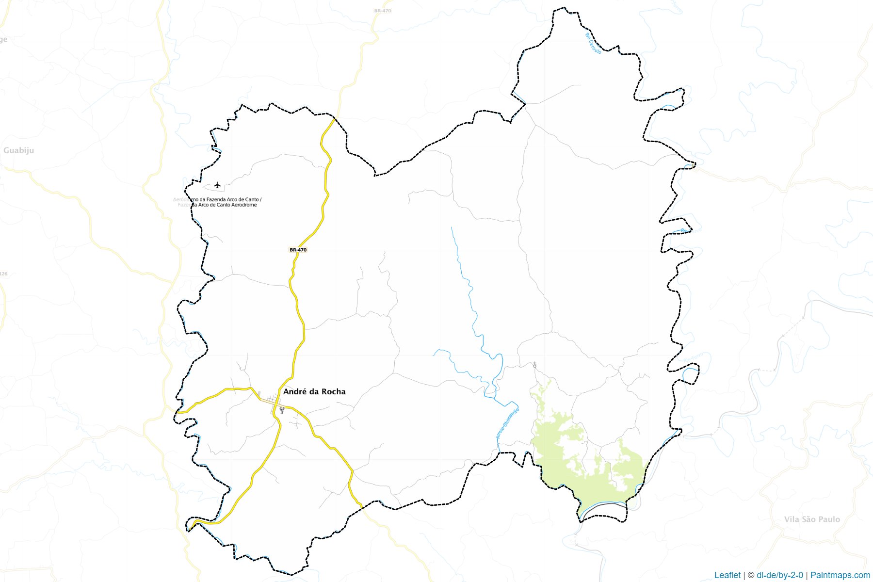 Andre da Rocha (Rio Grande Do Sul) Map Cropping Samples-1