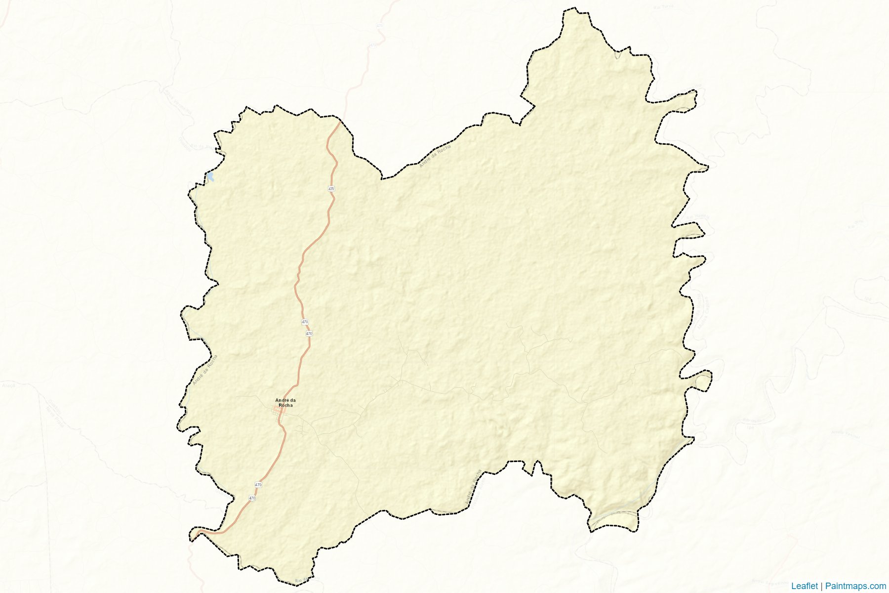 Muestras de recorte de mapas Andre da Rocha (Rio Grande Do Sul)-2