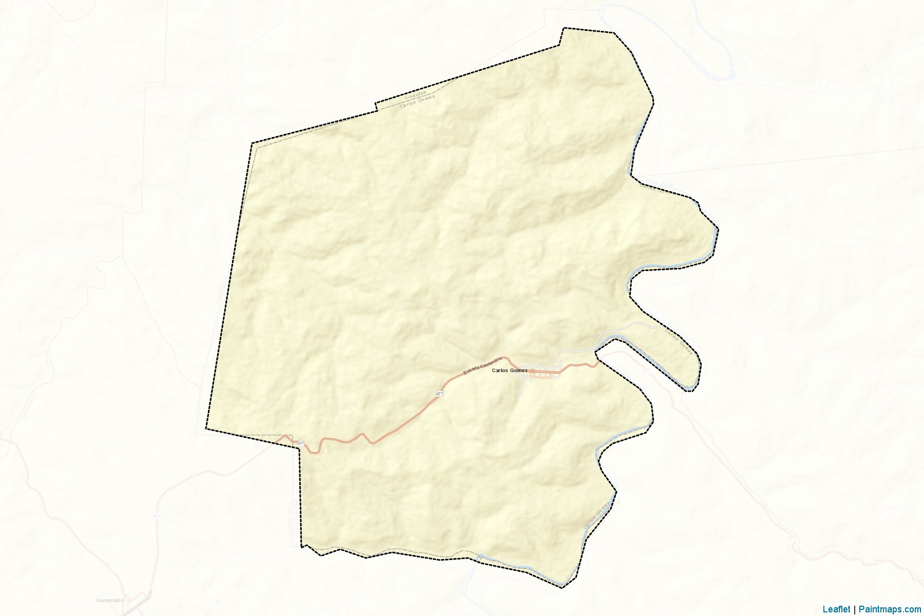 Carlos Gomes (Rio Grande Do Sul) Map Cropping Samples-2