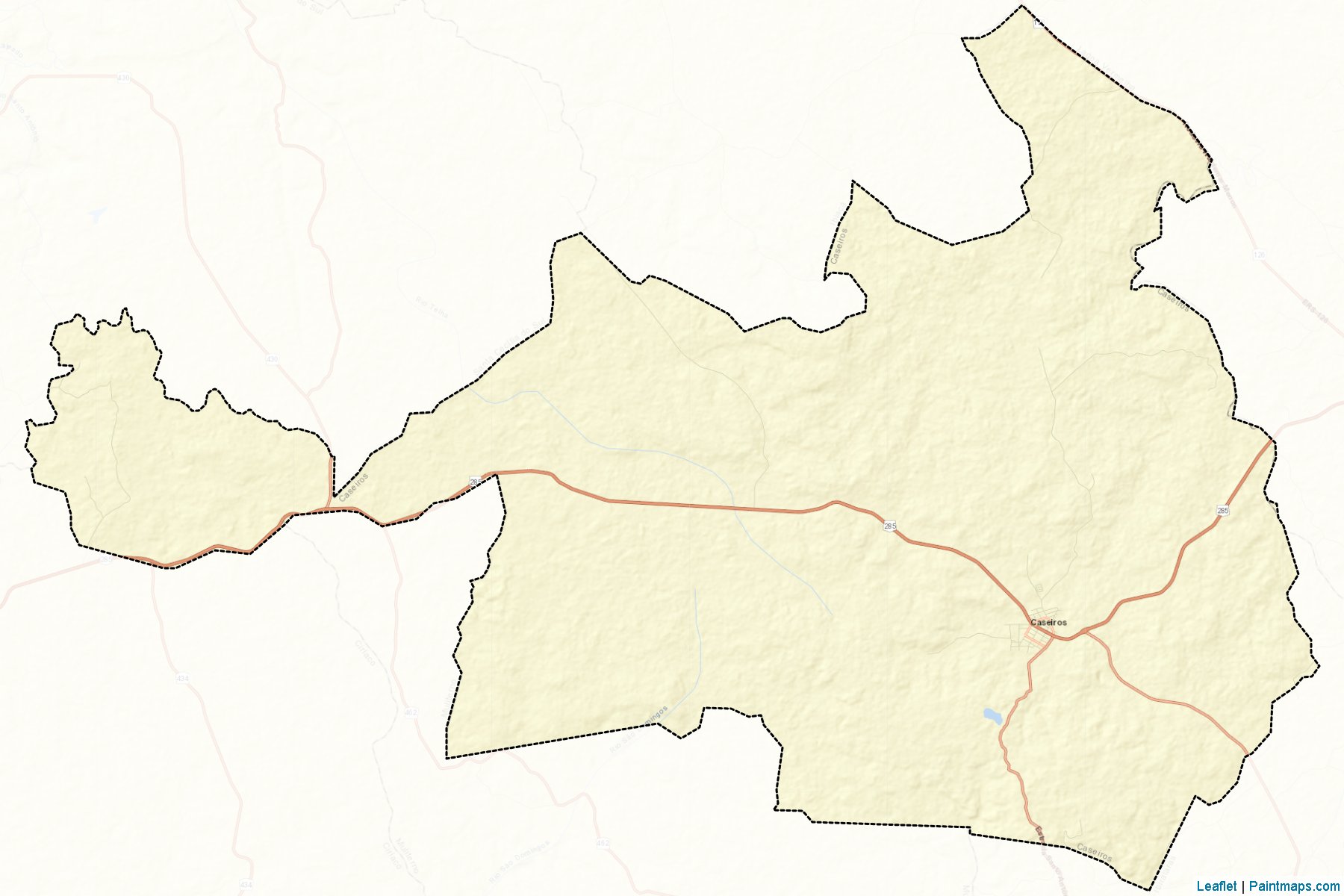 Muestras de recorte de mapas Caseiros (Rio Grande Do Sul)-2