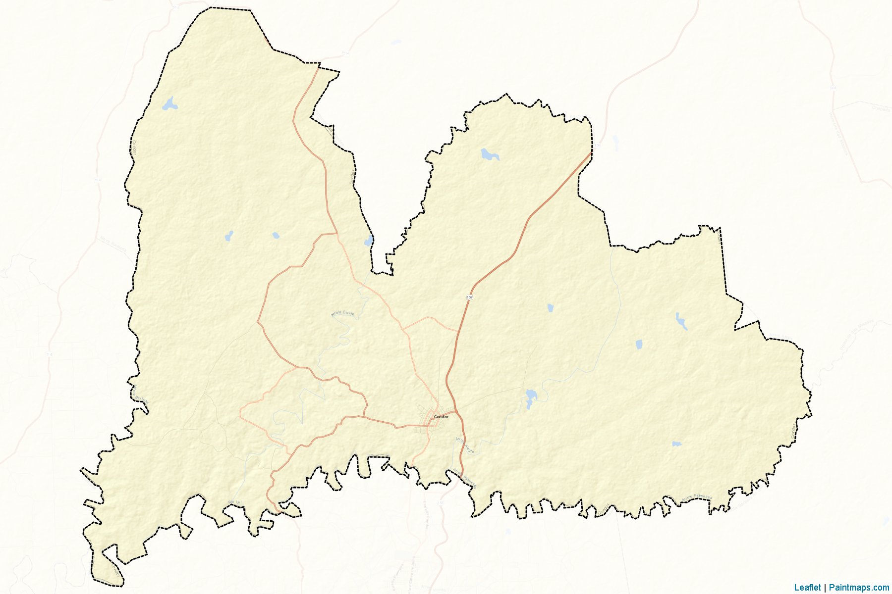 Muestras de recorte de mapas Condor (Rio Grande Do Sul)-2