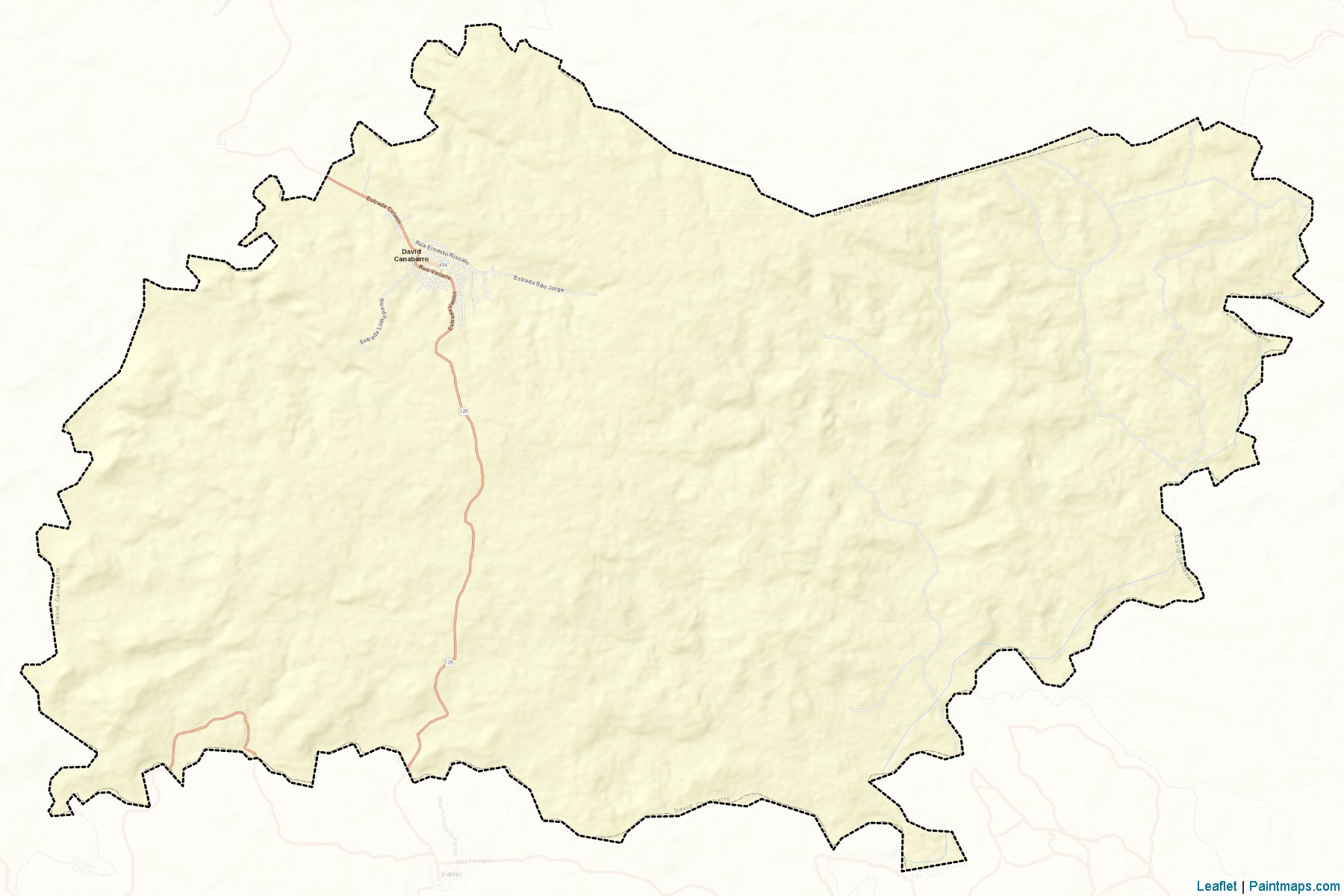 David Canabarro (Rio Grande Do Sul) Map Cropping Samples-2