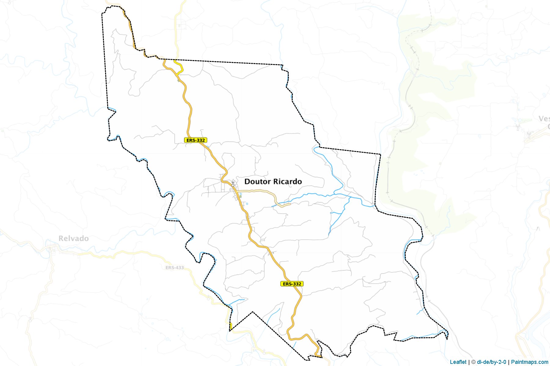 Doutor Ricardo (Rio Grande Do Sul) Map Cropping Samples-1