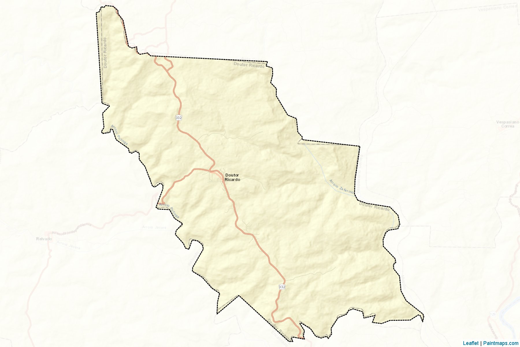 Doutor Ricardo (Rio Grande Do Sul) Map Cropping Samples-2