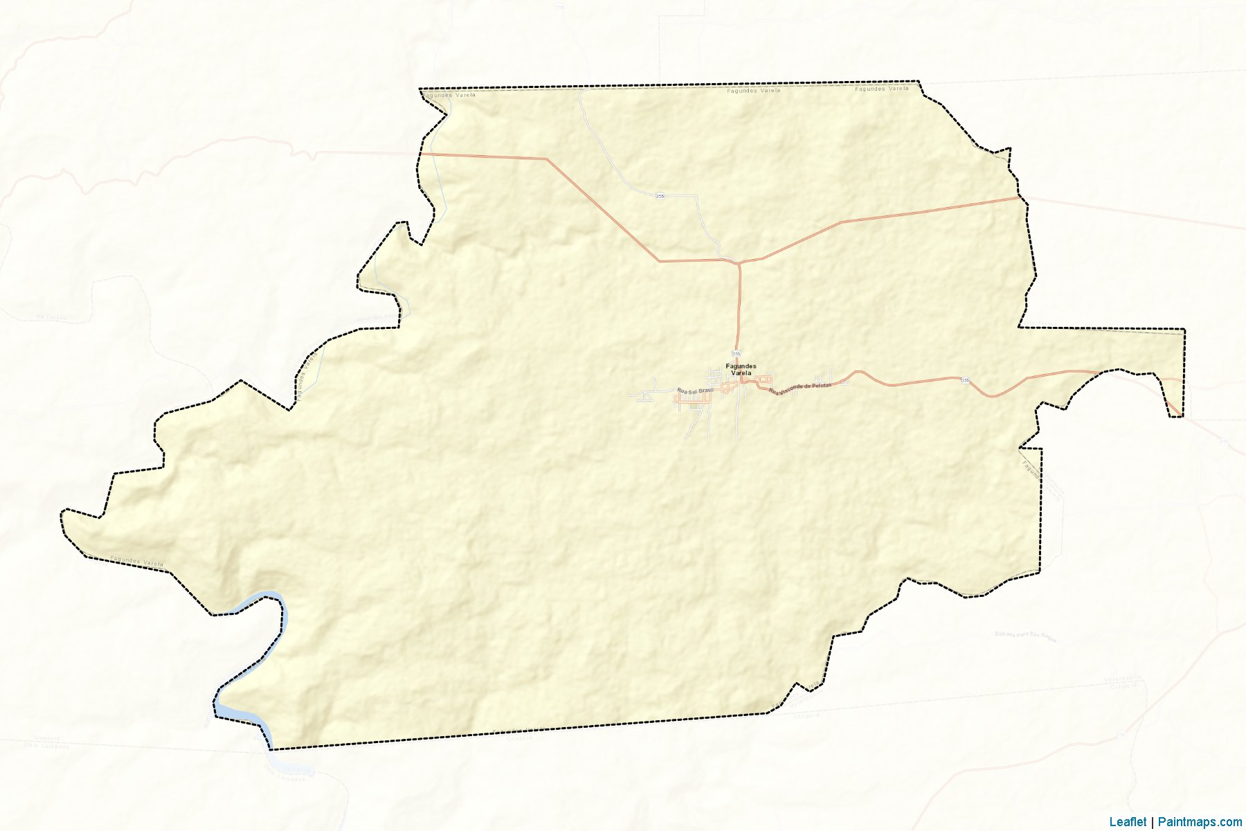 Fagundes Varela (Rio Grande Do Sul) Map Cropping Samples-2