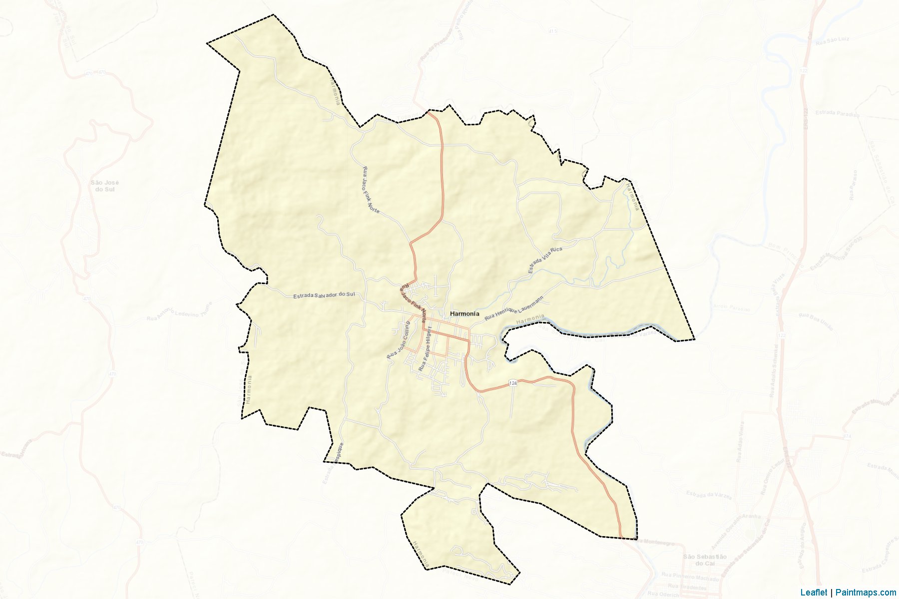 Harmonia (Rio Grande Do Sul) Map Cropping Samples-2