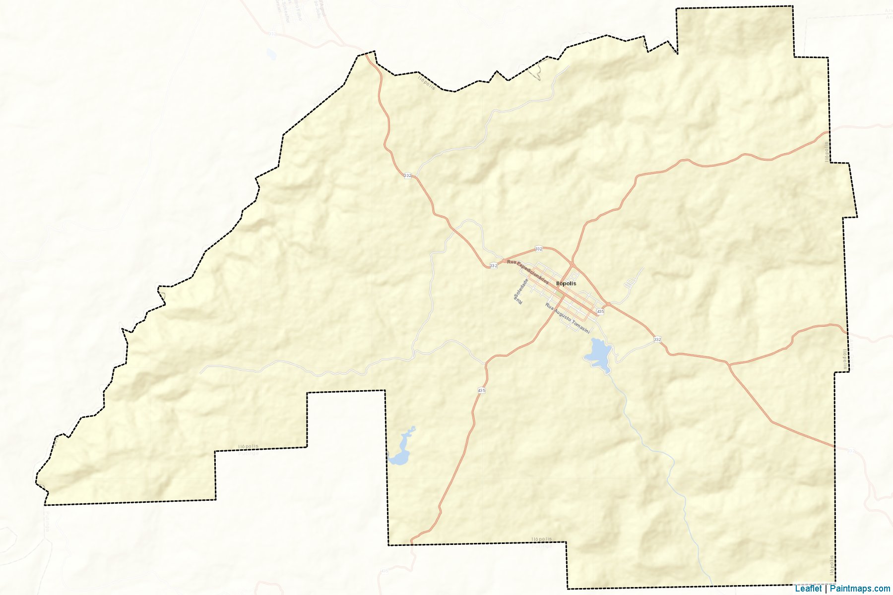 Ilopolis (Rio Grande Do Sul) Map Cropping Samples-2