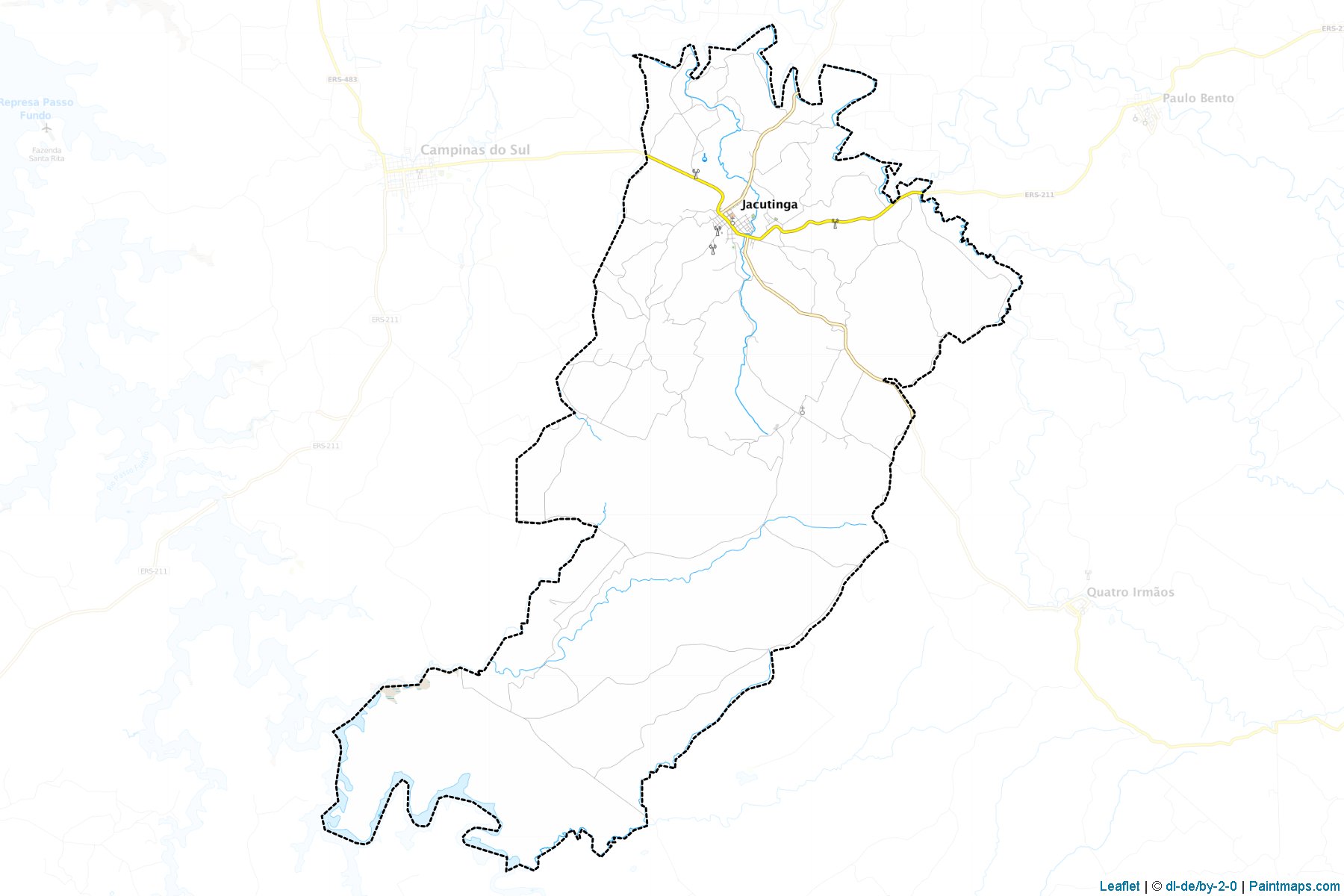 Jacutinga (Rio Grande Do Sul) Map Cropping Samples-1