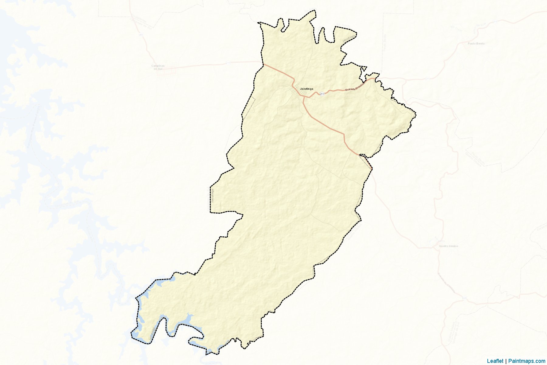 Jacutinga (Rio Grande Do Sul) Map Cropping Samples-2