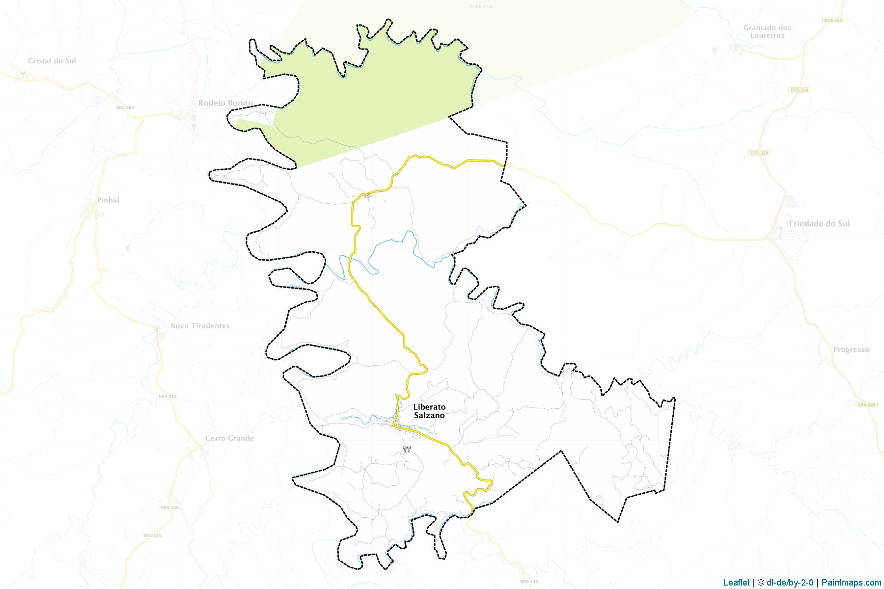 Liberato Salzano (Rio Grande Do Sul) Map Cropping Samples-1