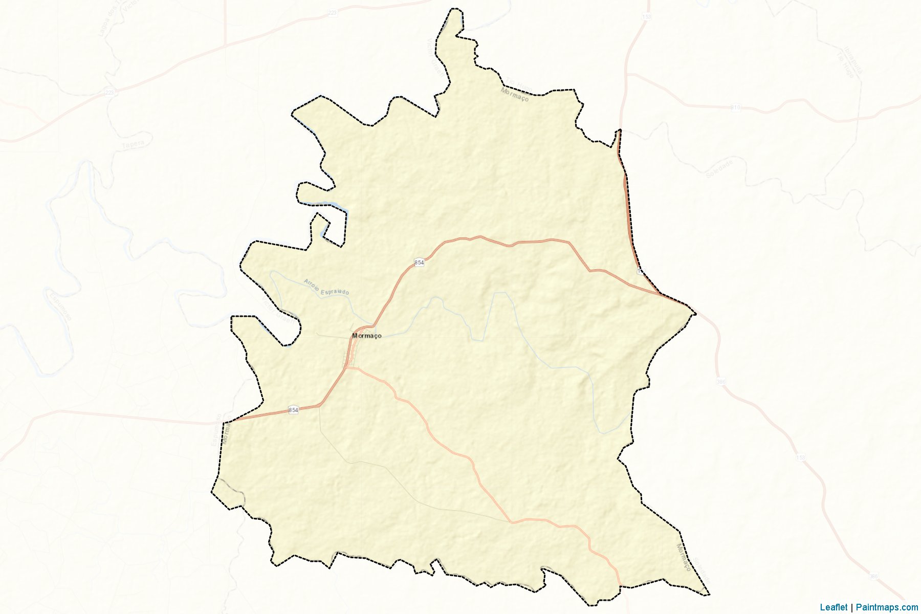 Mormaco (Rio Grande Do Sul) Map Cropping Samples-2